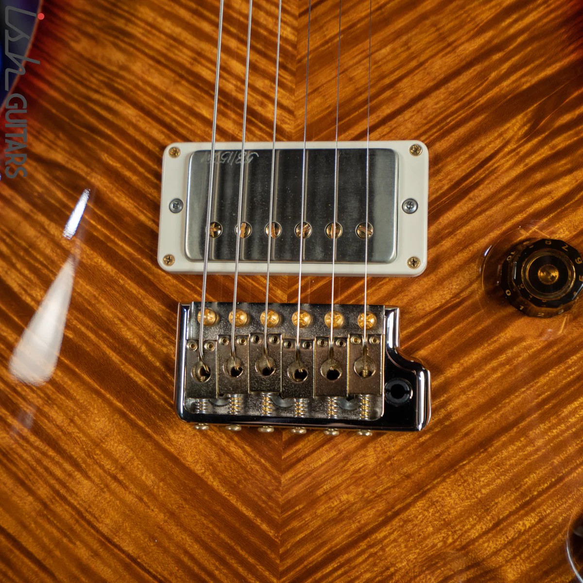 2015 PRS Violin II Private Stock Dark Cherry Burst Curly Maple - Image 18