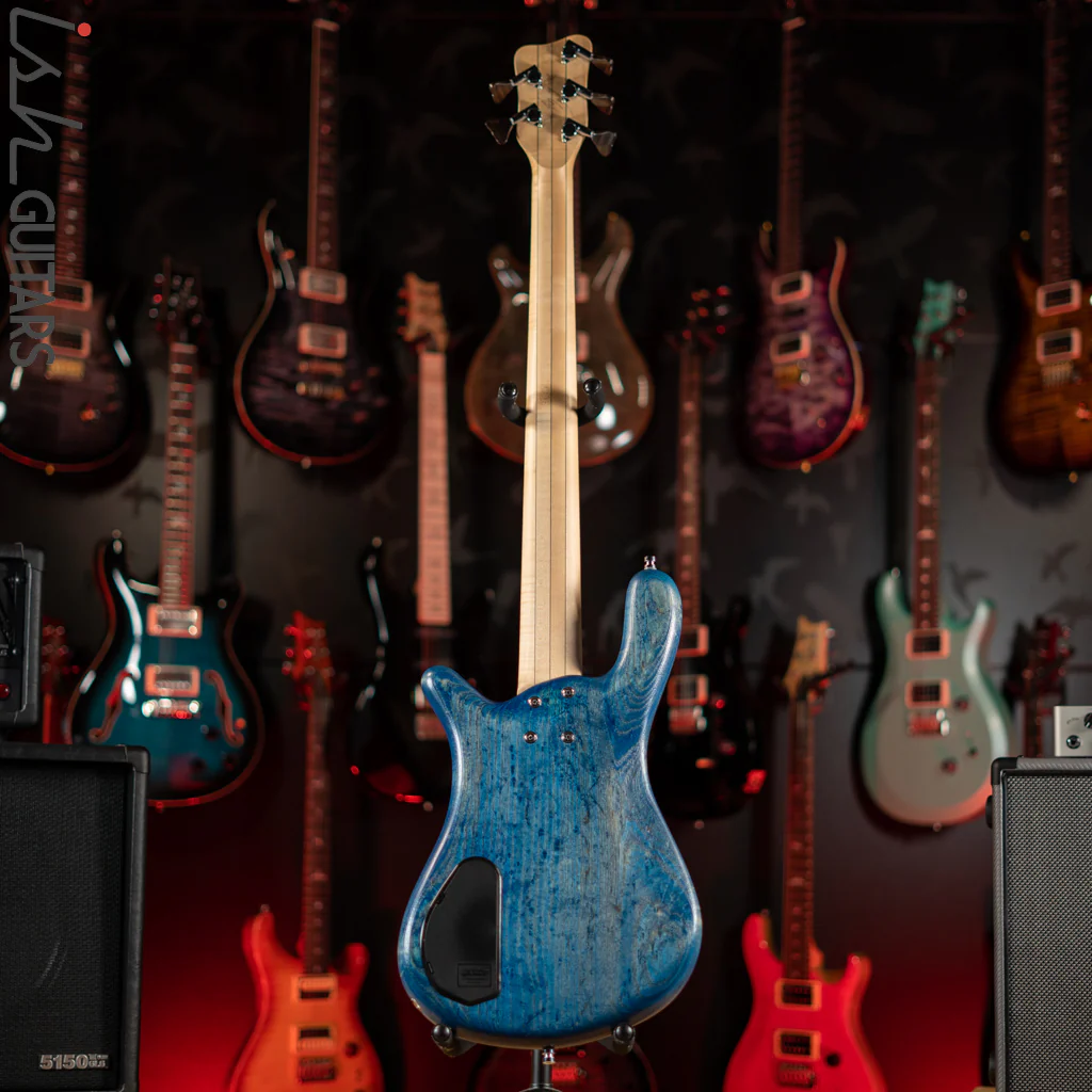 2015 Warwick Streamer LX Limited Edition Bleached Ocean Blue - Image 7