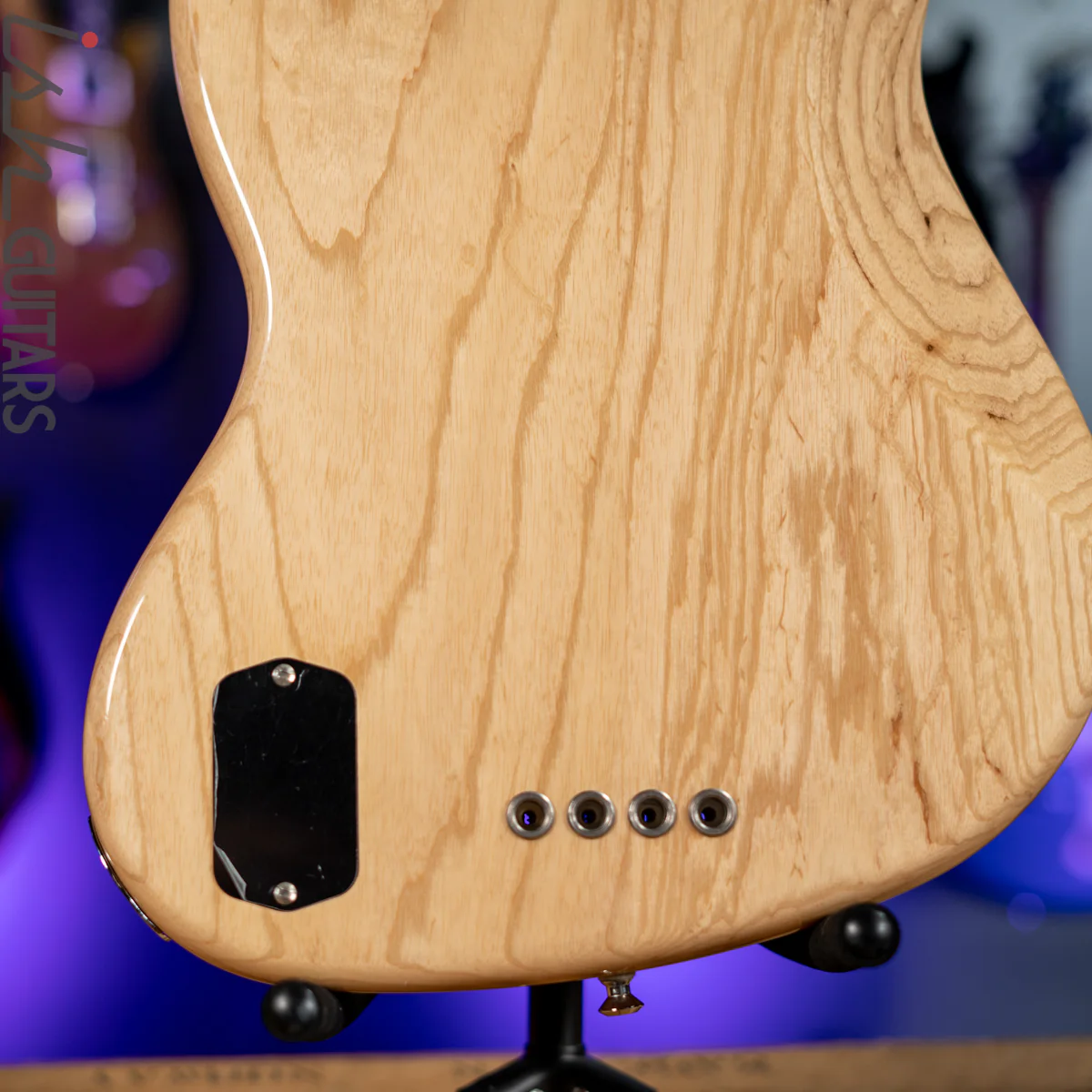 2016 Fender Jazz Bass Elite Natural Ash 4-String - Image 13