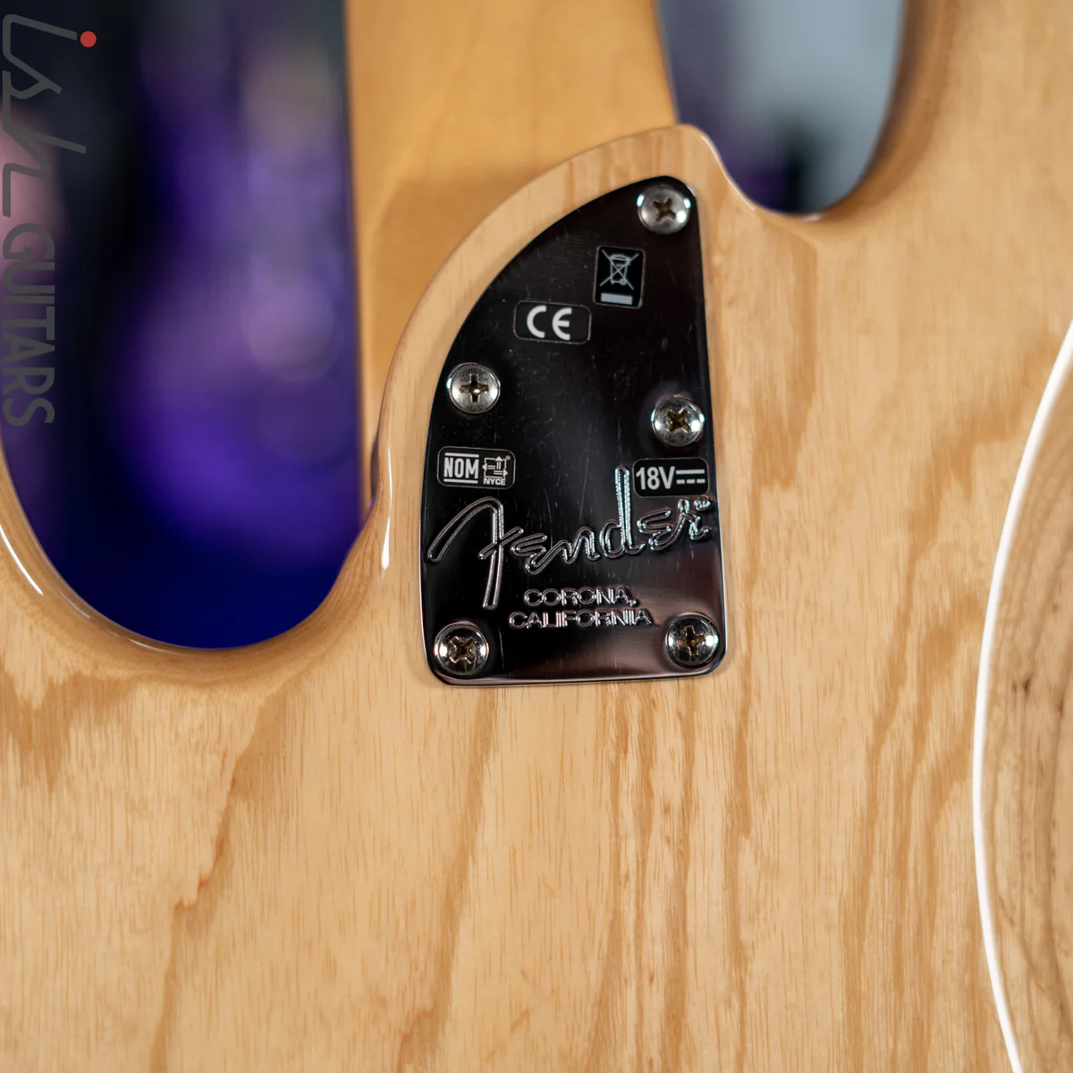 2016 Fender Jazz Bass Elite Natural Ash 4-String - Image 14