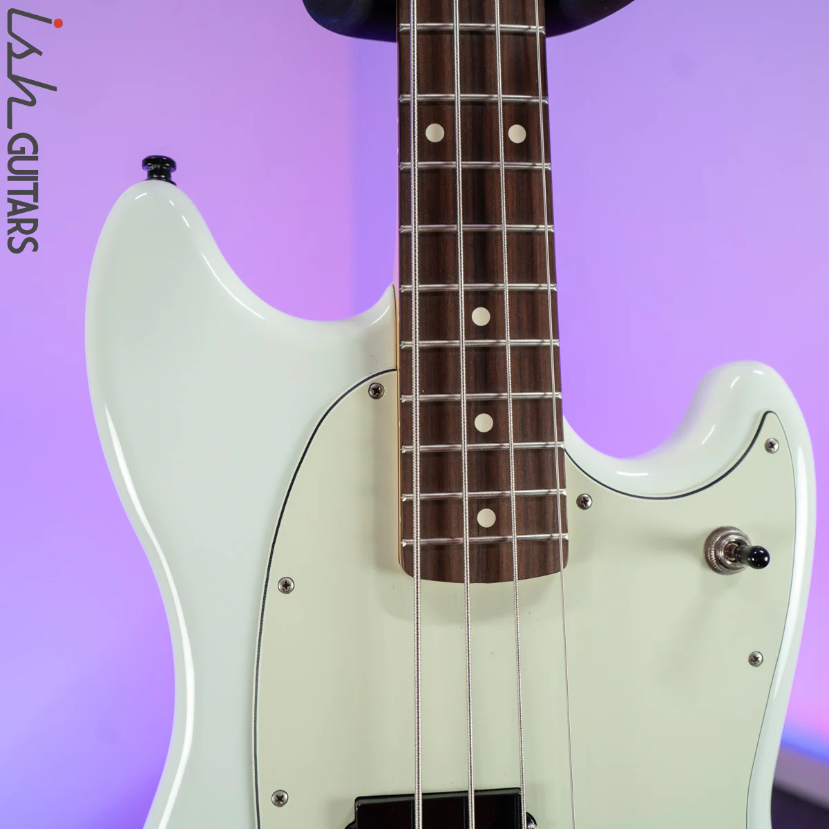 2016 Fender Mustang Bass Sonic Blue - Image 3
