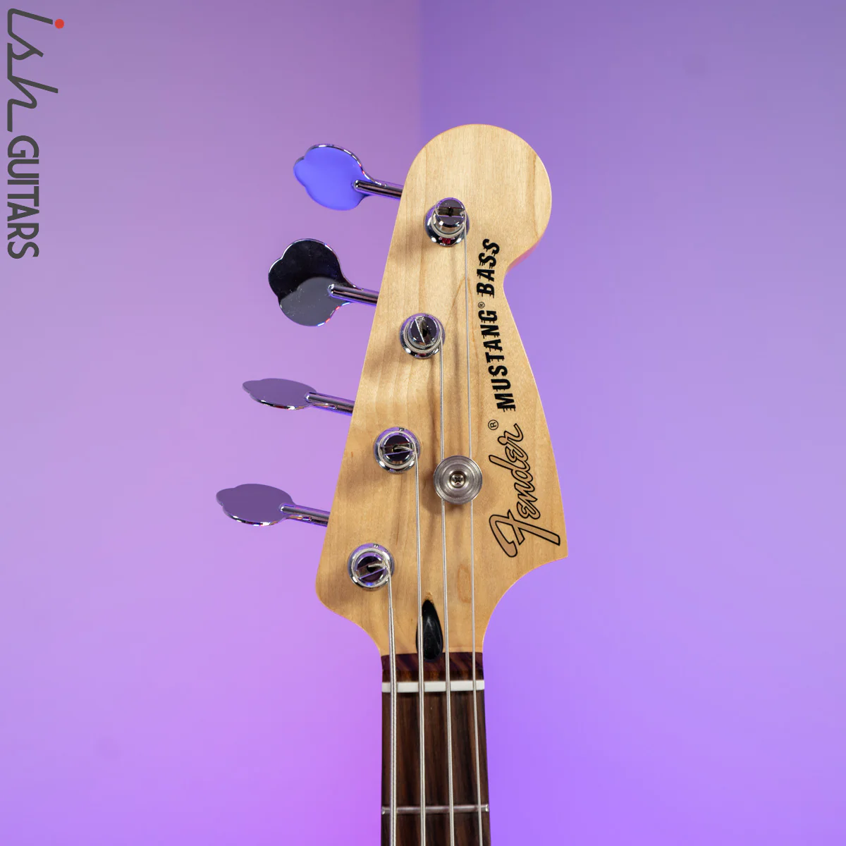 2016 Fender Mustang Bass Sonic Blue - Image 6