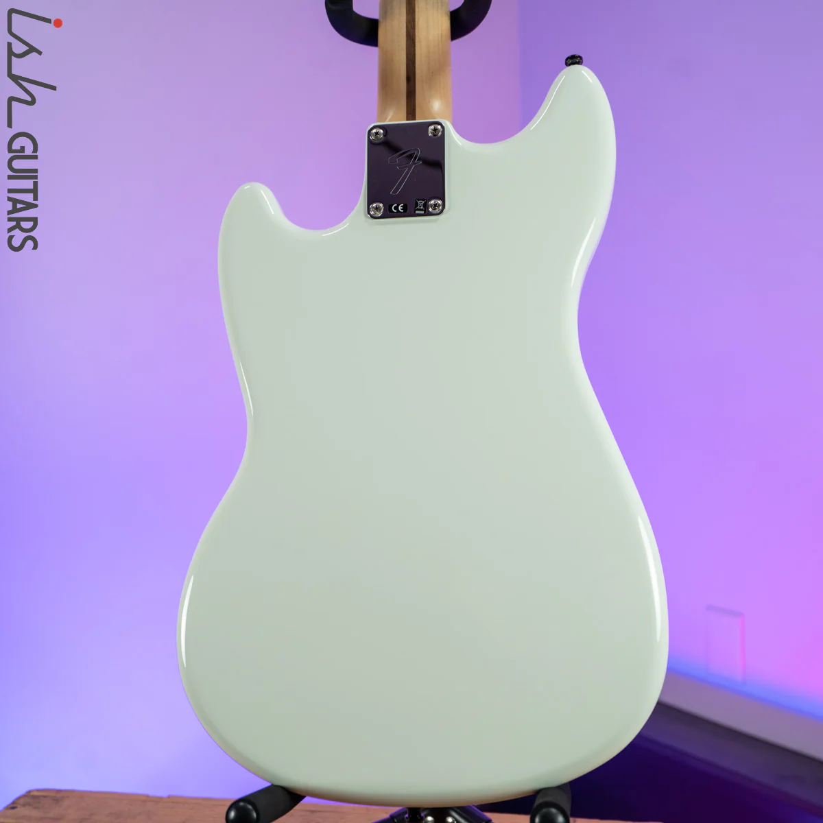 2016 Fender Mustang Bass Sonic Blue - Image 8