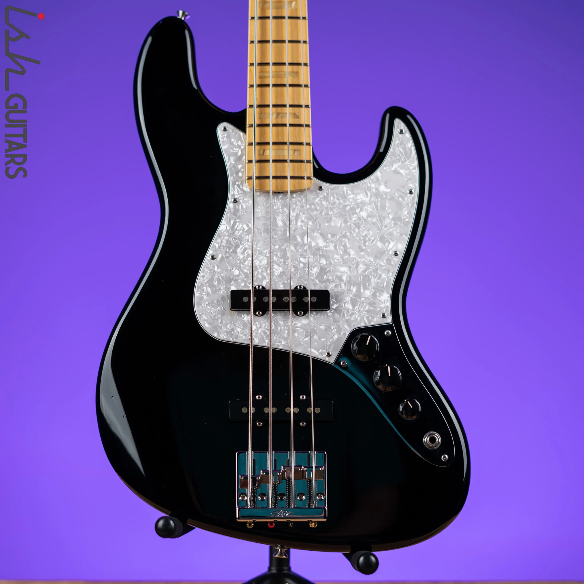 2016 Fender USA Geddy Lee Jazz Bass Black