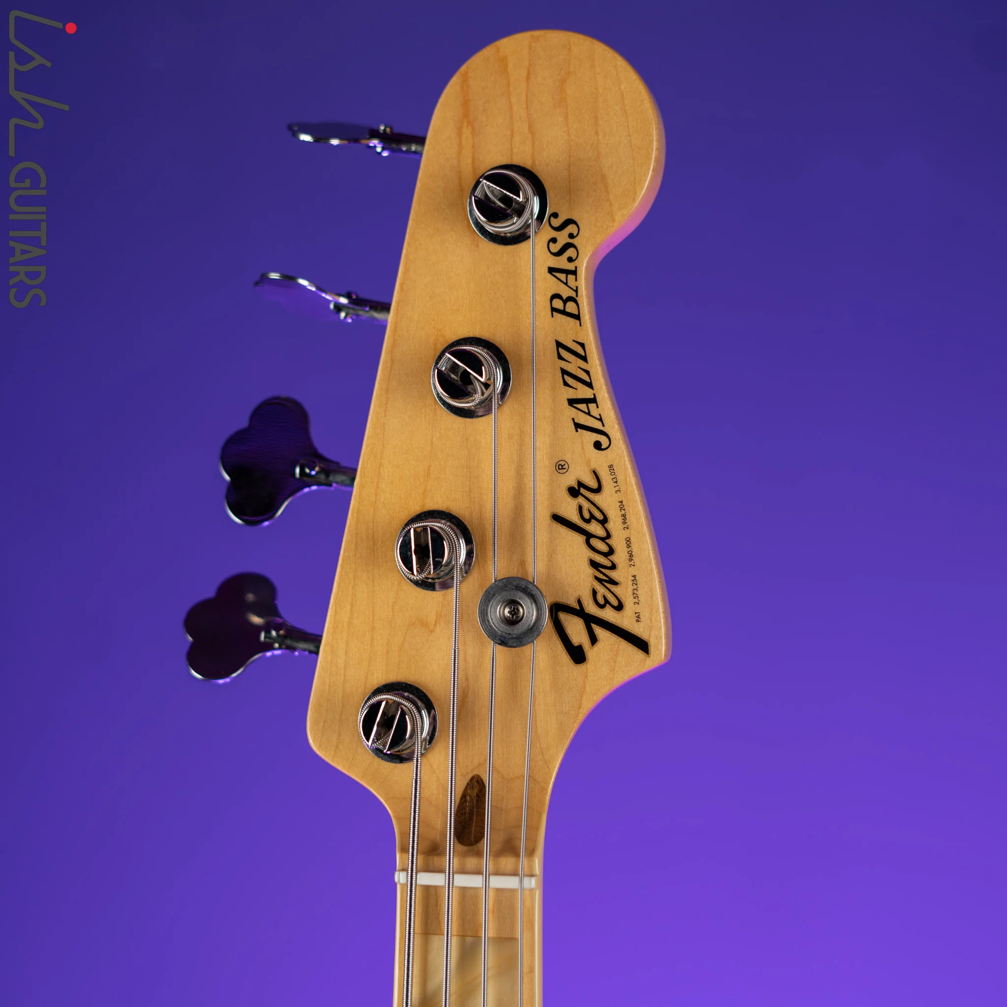 2016 Fender USA Geddy Lee Jazz Bass Black - Image 6