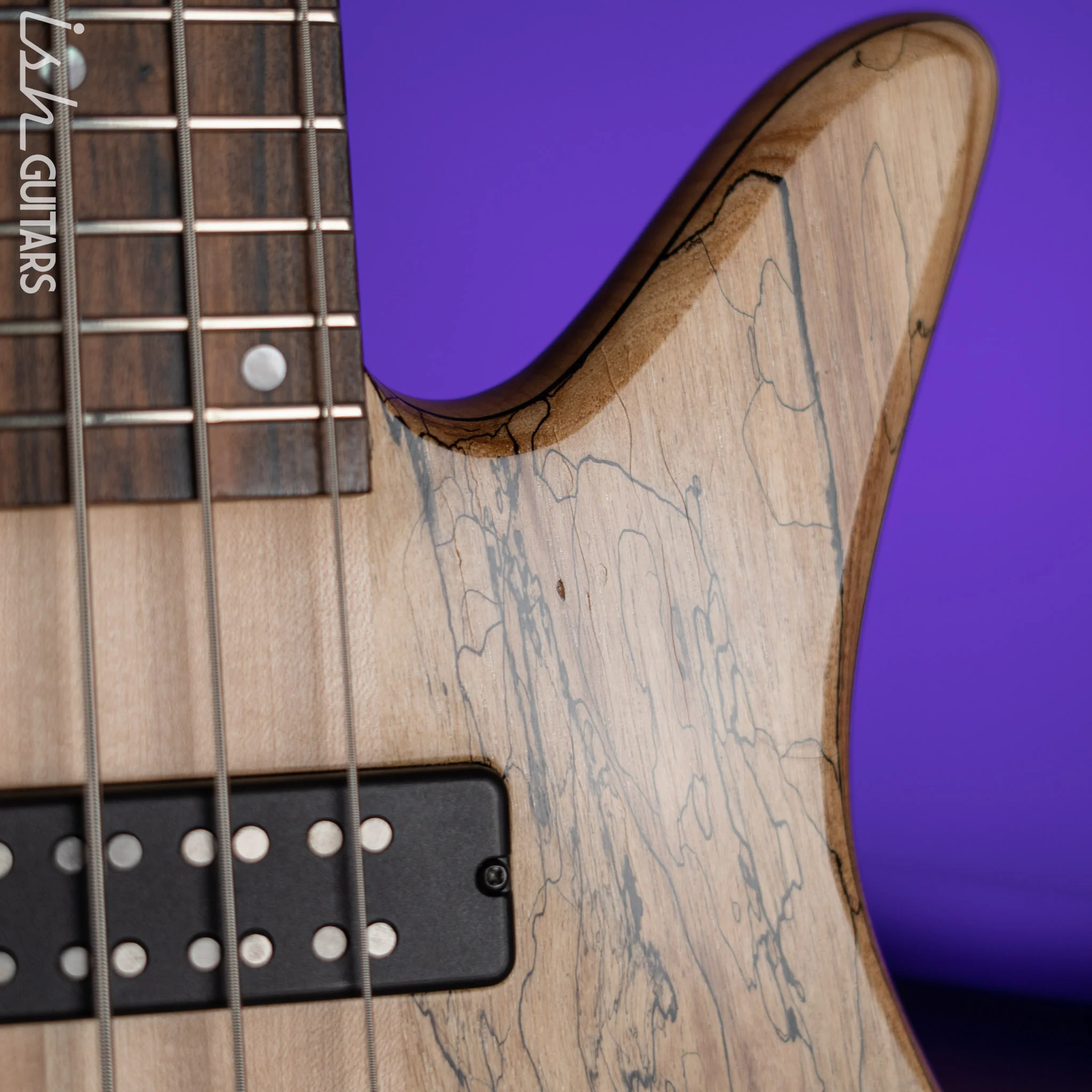 2016 Fodera Emperor II 5 Elite Neck Through Natural - Image 7