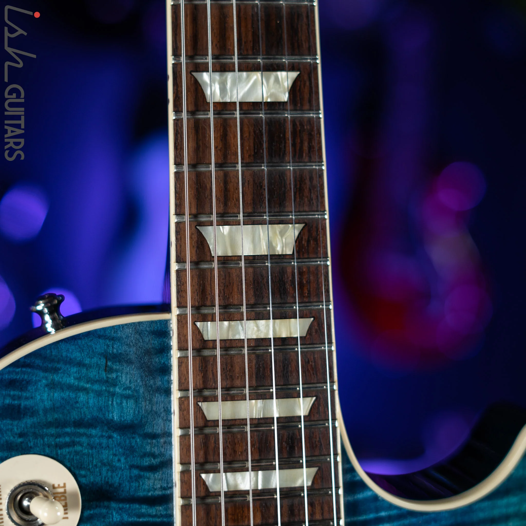 2016 Gibson R9 1959 Reissue Les Paul Ocean Blue - RARE! - Image 6
