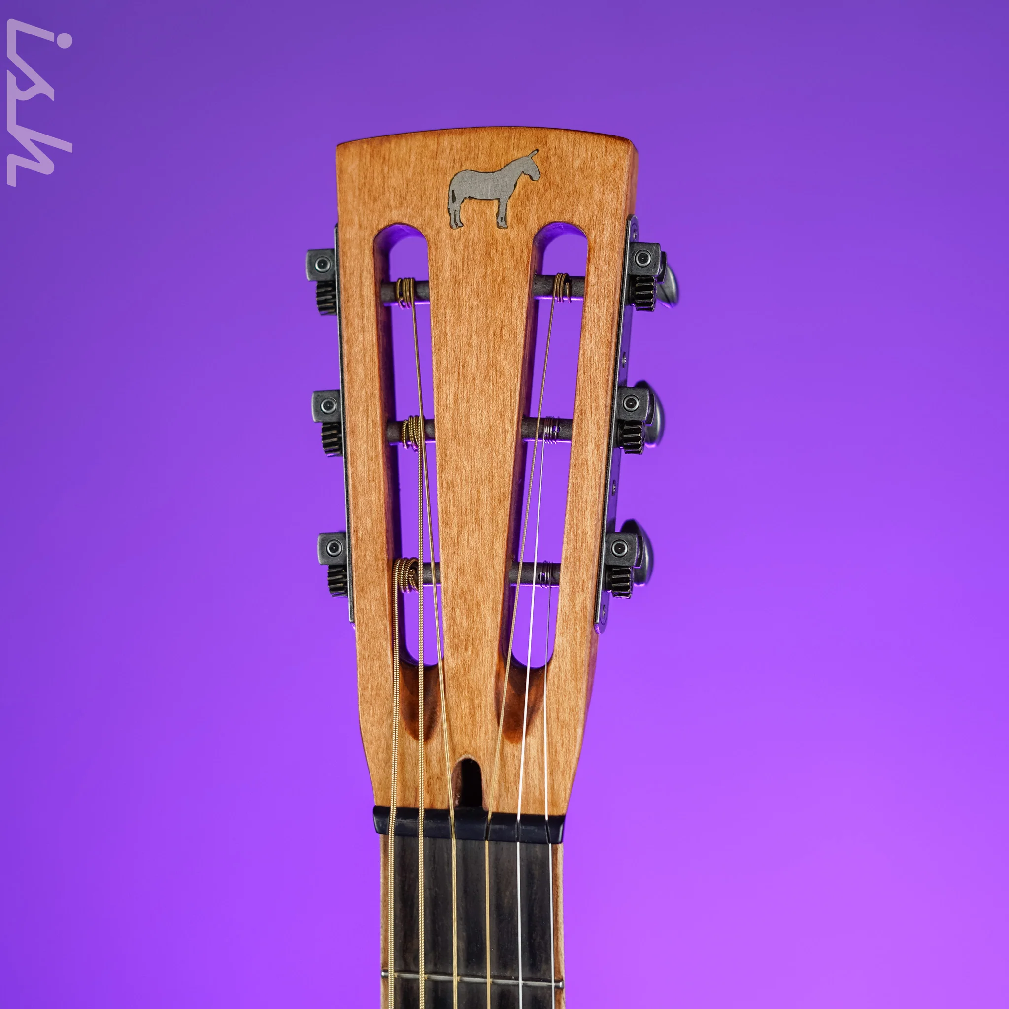 2016 Mule Resophonic Resonator Natural - Image 5