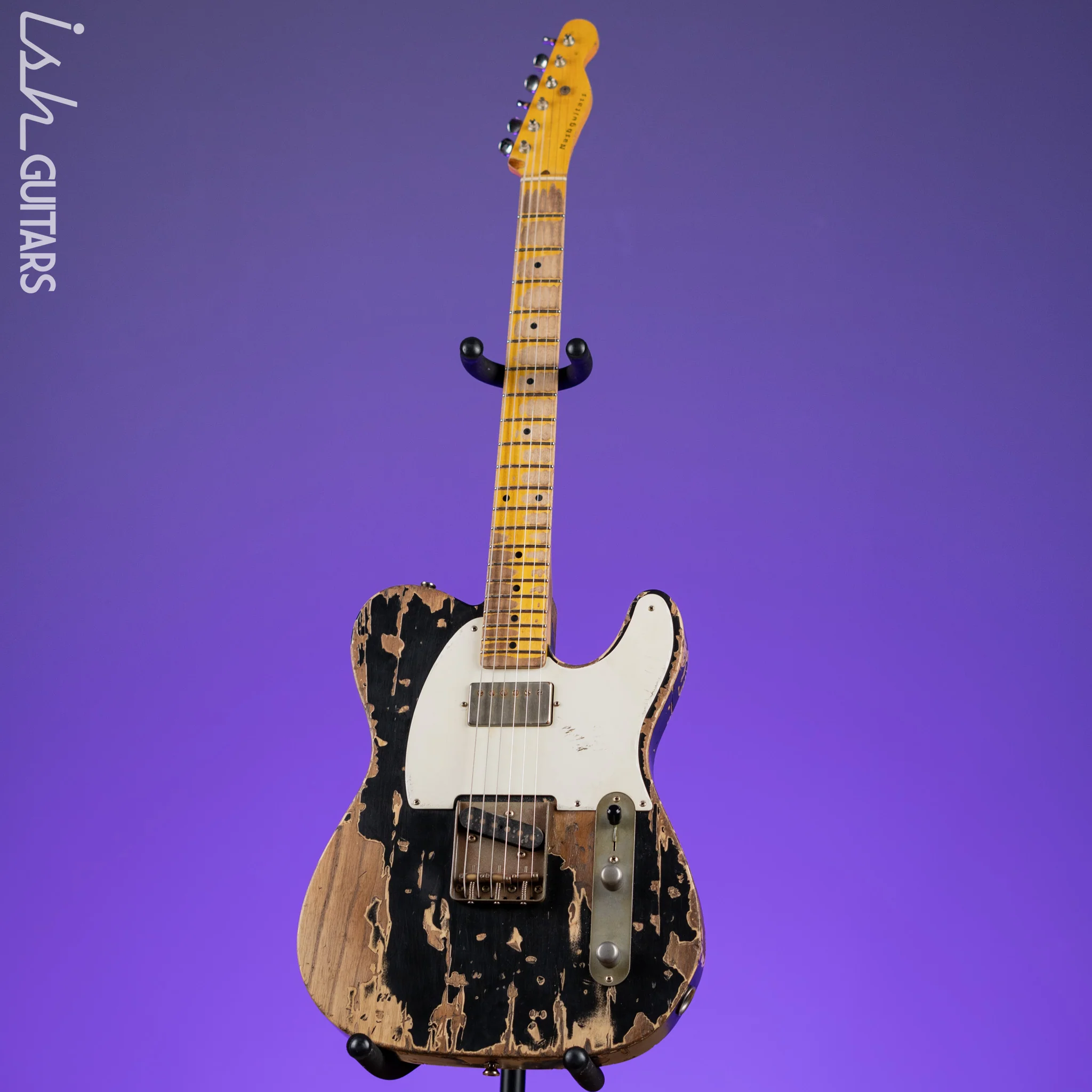 2016 Nash Guitars T-57 Black Relic - Image 2