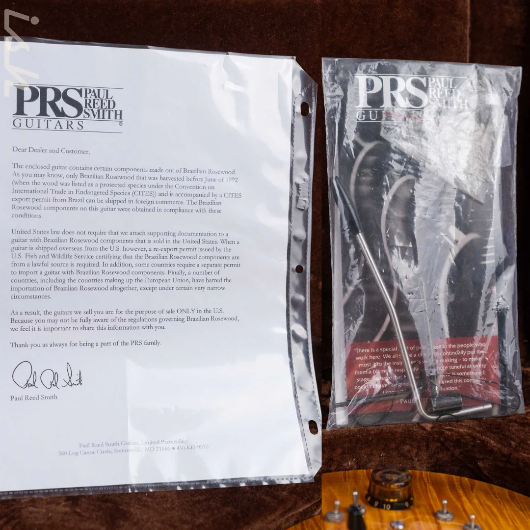 2016 PRS Private Stock Super Eagle Semi-Hollow Limited 1 of 100 John Mayer McCarty Tobacco with Smoked Burst - Image 25