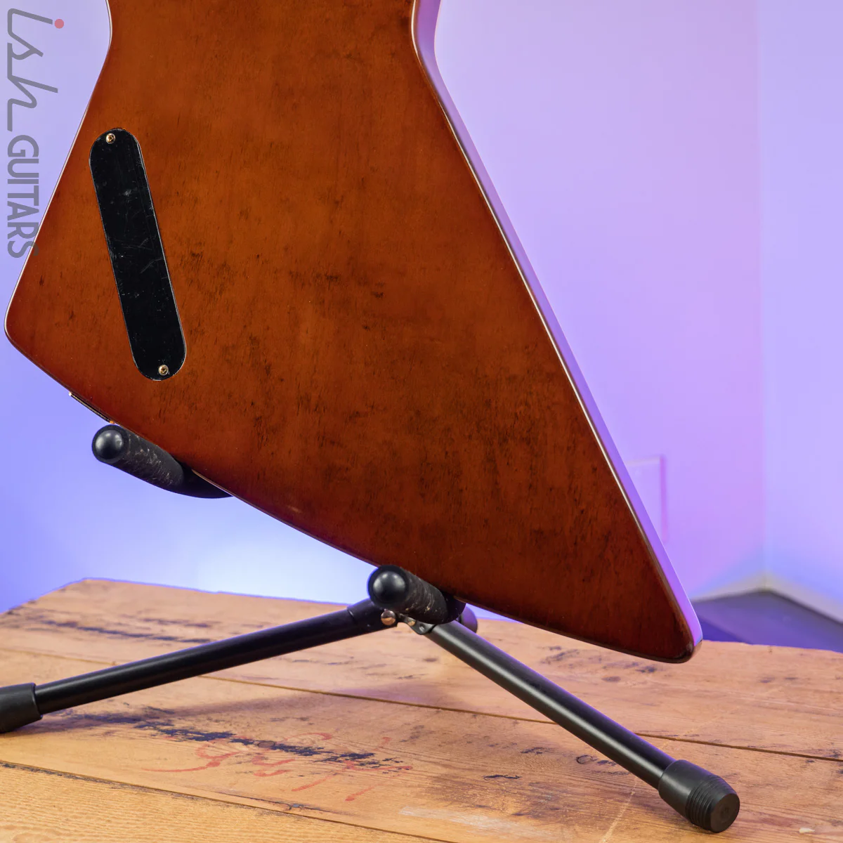 2017 Epiphone Explorer Artisan Lee Malia Signature Walnut - Image 11