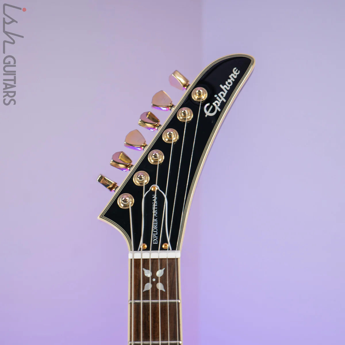 2017 Epiphone Explorer Artisan Lee Malia Signature Walnut - Image 7