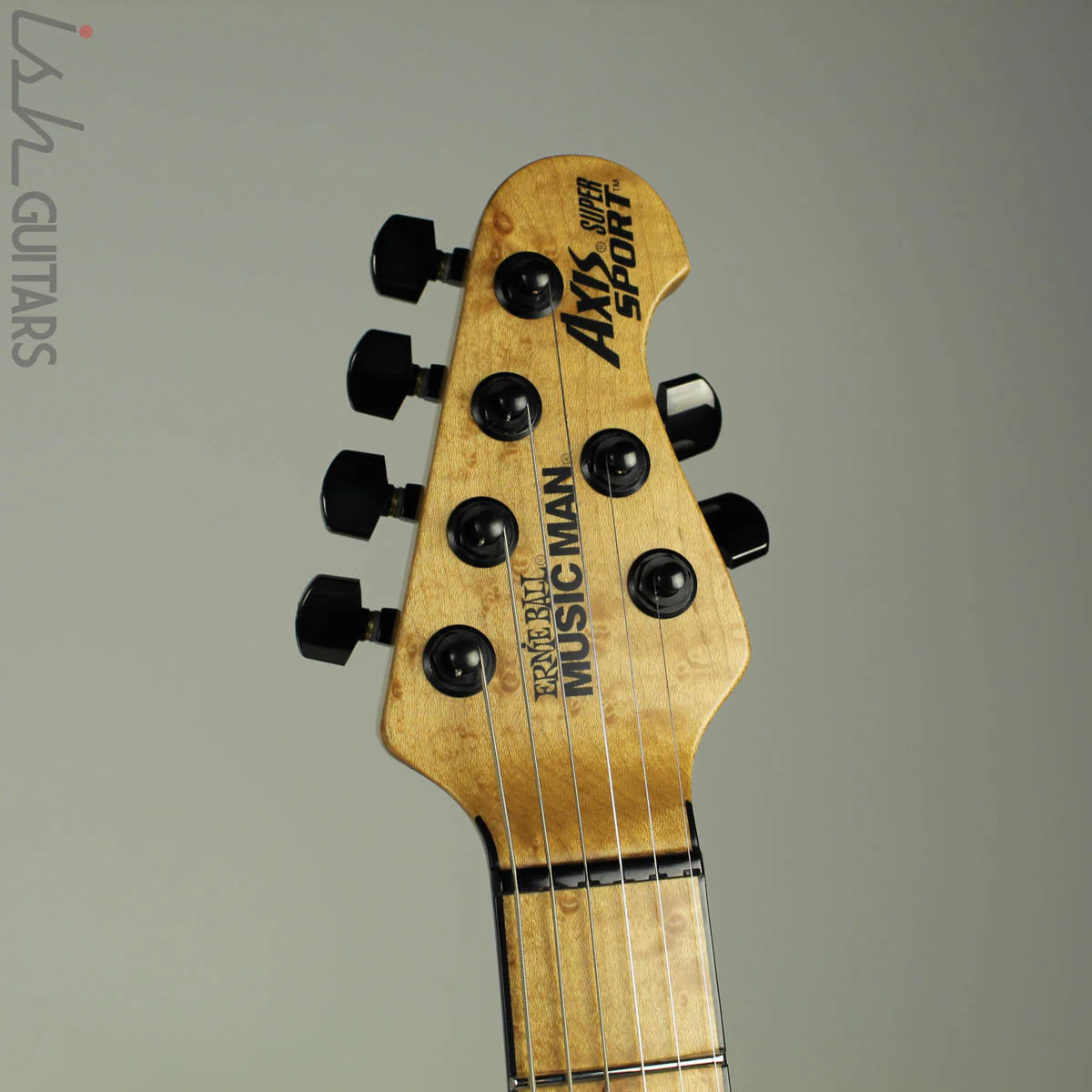 2017 Ernie Ball Music Man BFR Axis Super Sport Buckeye Burl - Image 5
