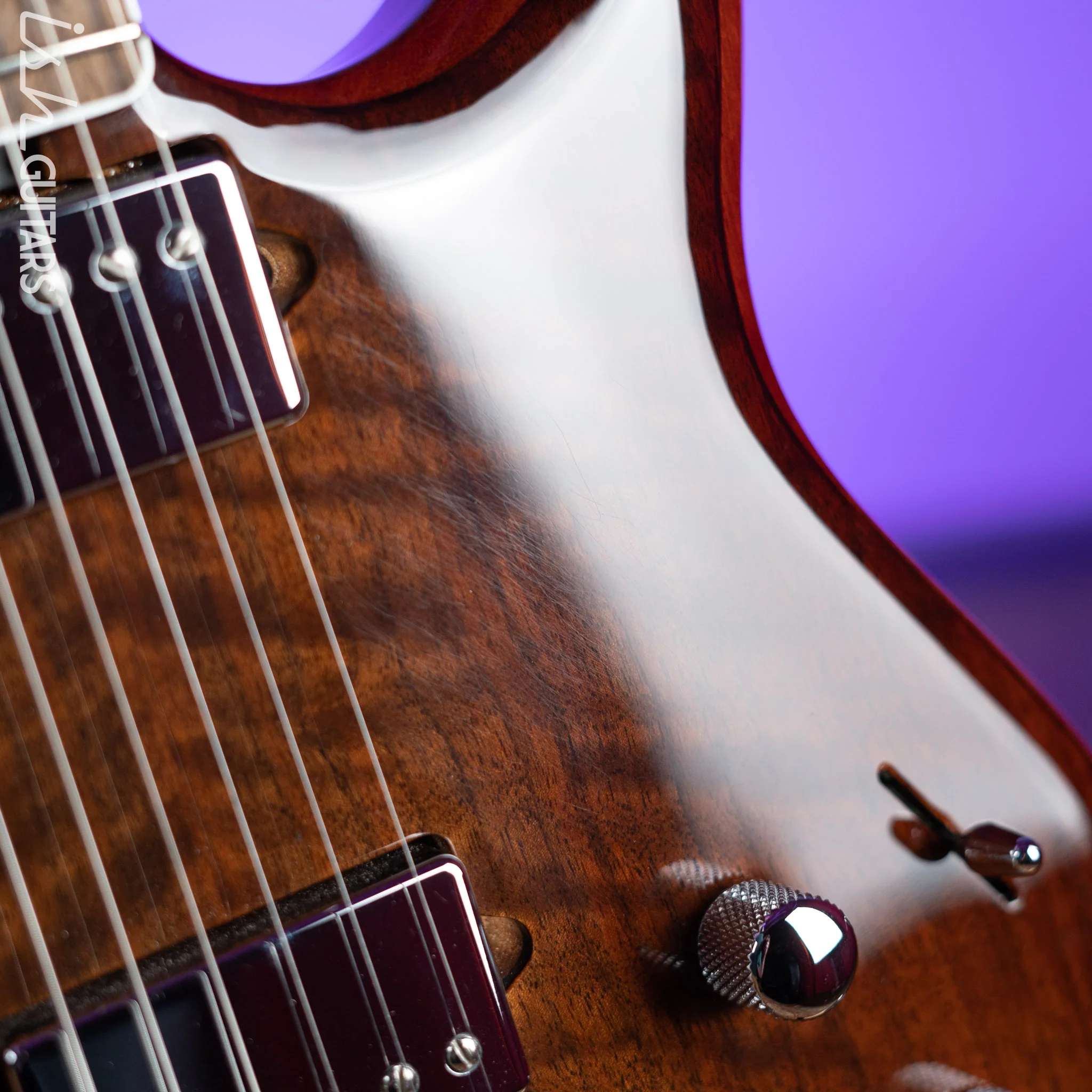 2017 Ernie Ball Music Man BFR Luke III Claro Walnut - Image 5