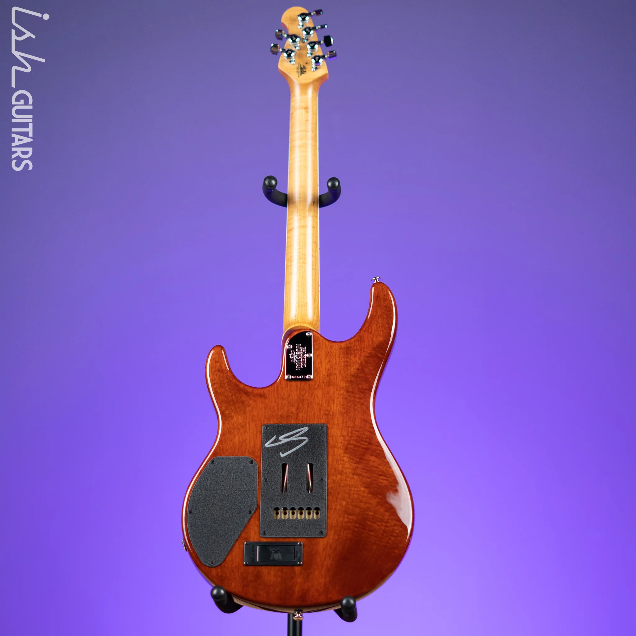 2017 Ernie Ball Music Man BFR Luke III Claro Walnut - Image 7