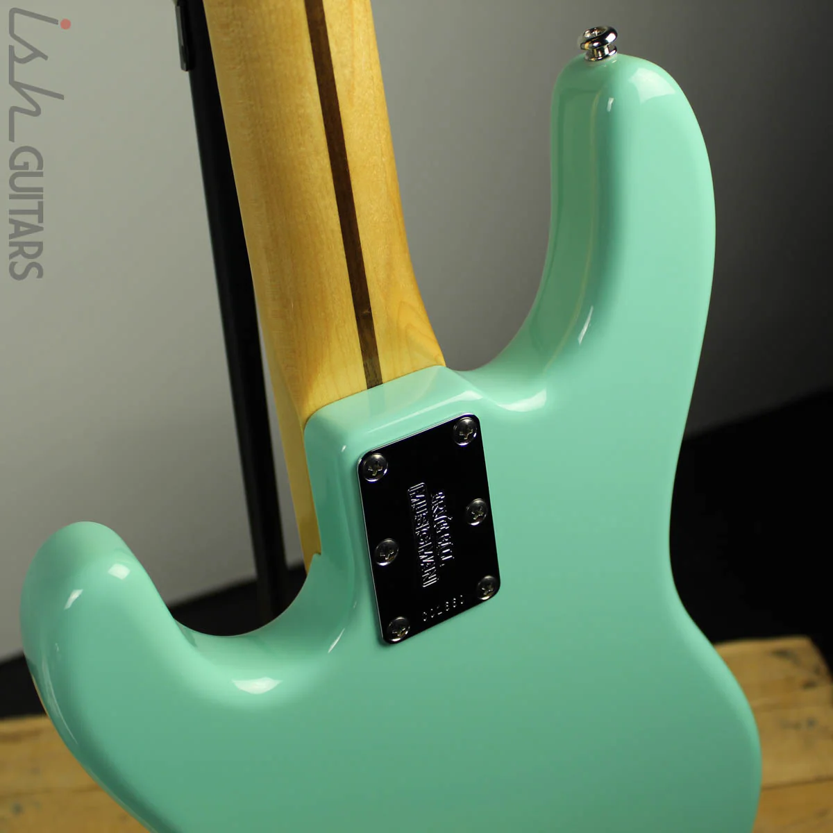 2017 Ernie Ball Music Man StingRay 4 Old Smoothie Mint Green - Image 11