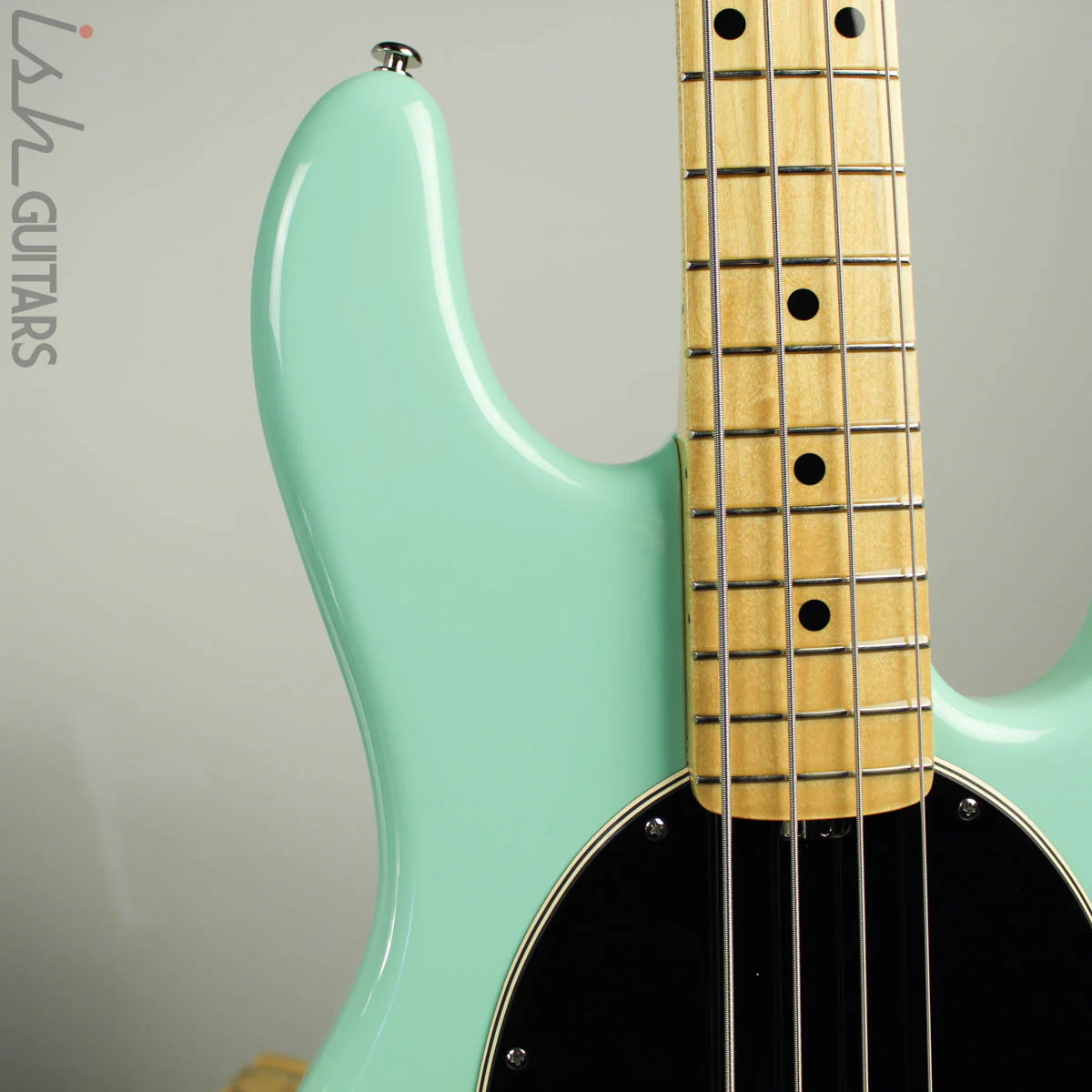 2017 Ernie Ball Music Man StingRay 4 Old Smoothie Mint Green - Image 5