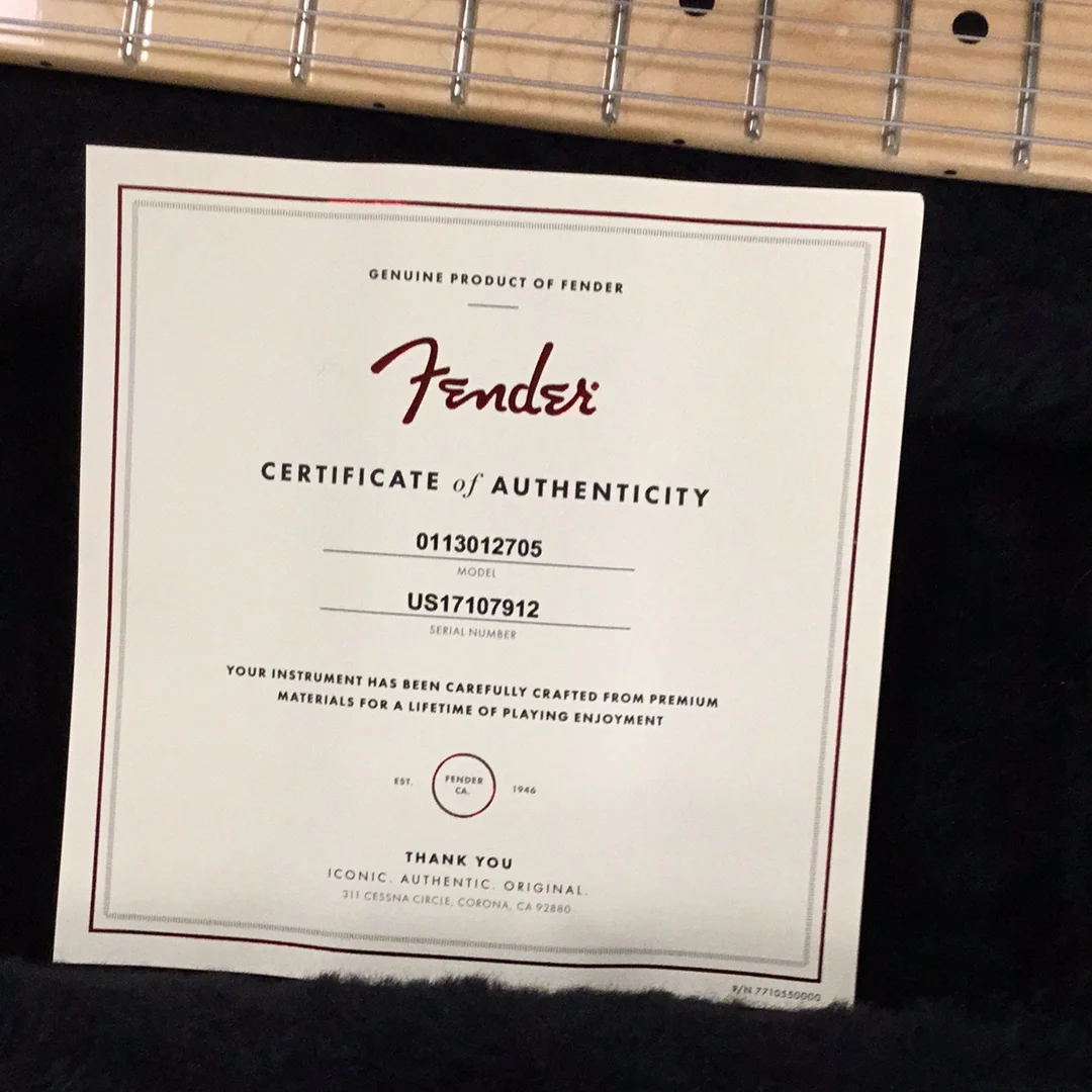 2017 Fender American Standard Stratocaster Olympic White - Image 14