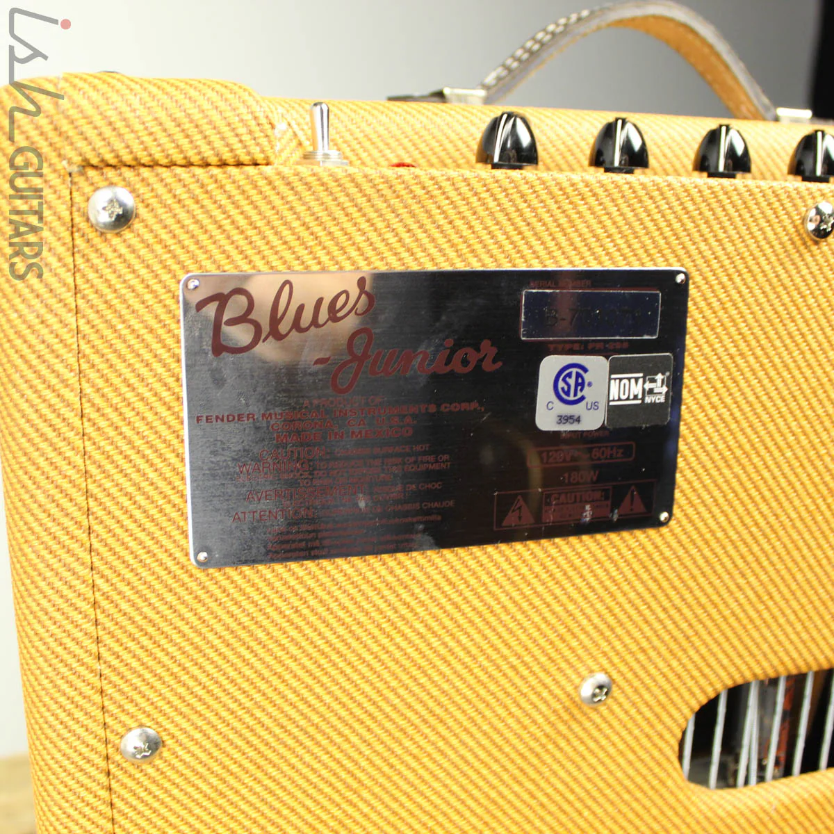 2017 Fender Blues Jr. Lacquered Tweed - Image 6