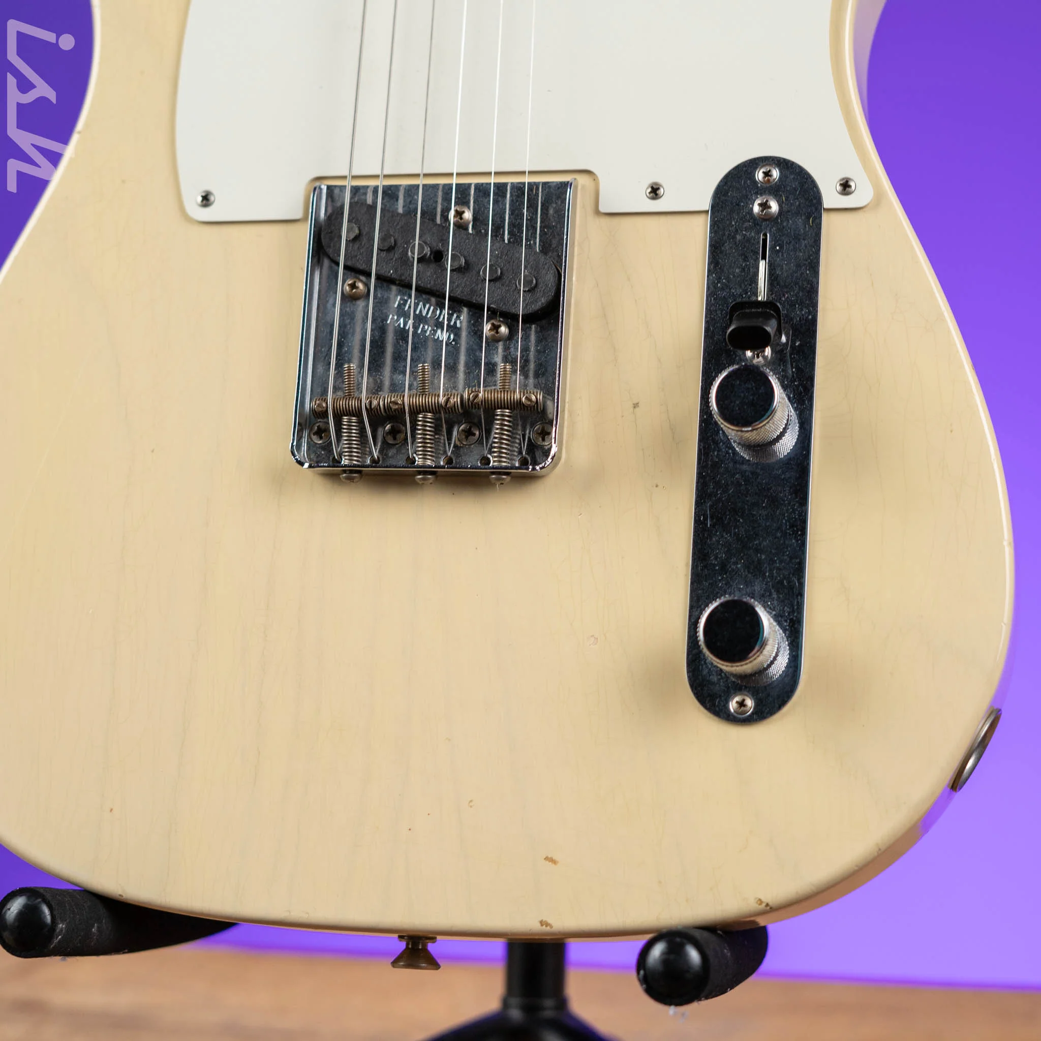 2017 Fender Custom Shop 1960 Telecaster Journeyman Relic Vintage Blonde - Image 4