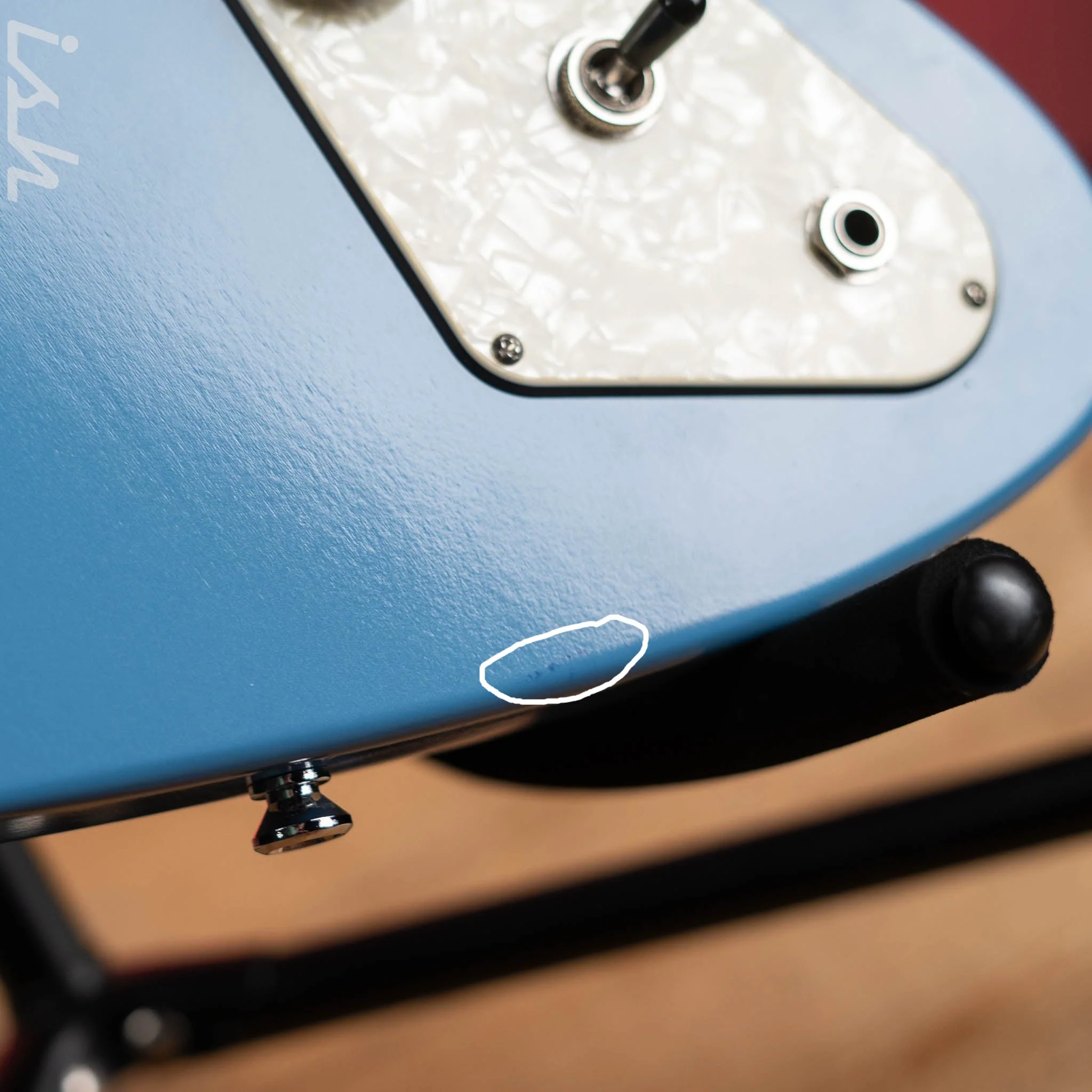 2017 Gibson Firebird Zero Electric Guitar Pelham Blue - Image 8