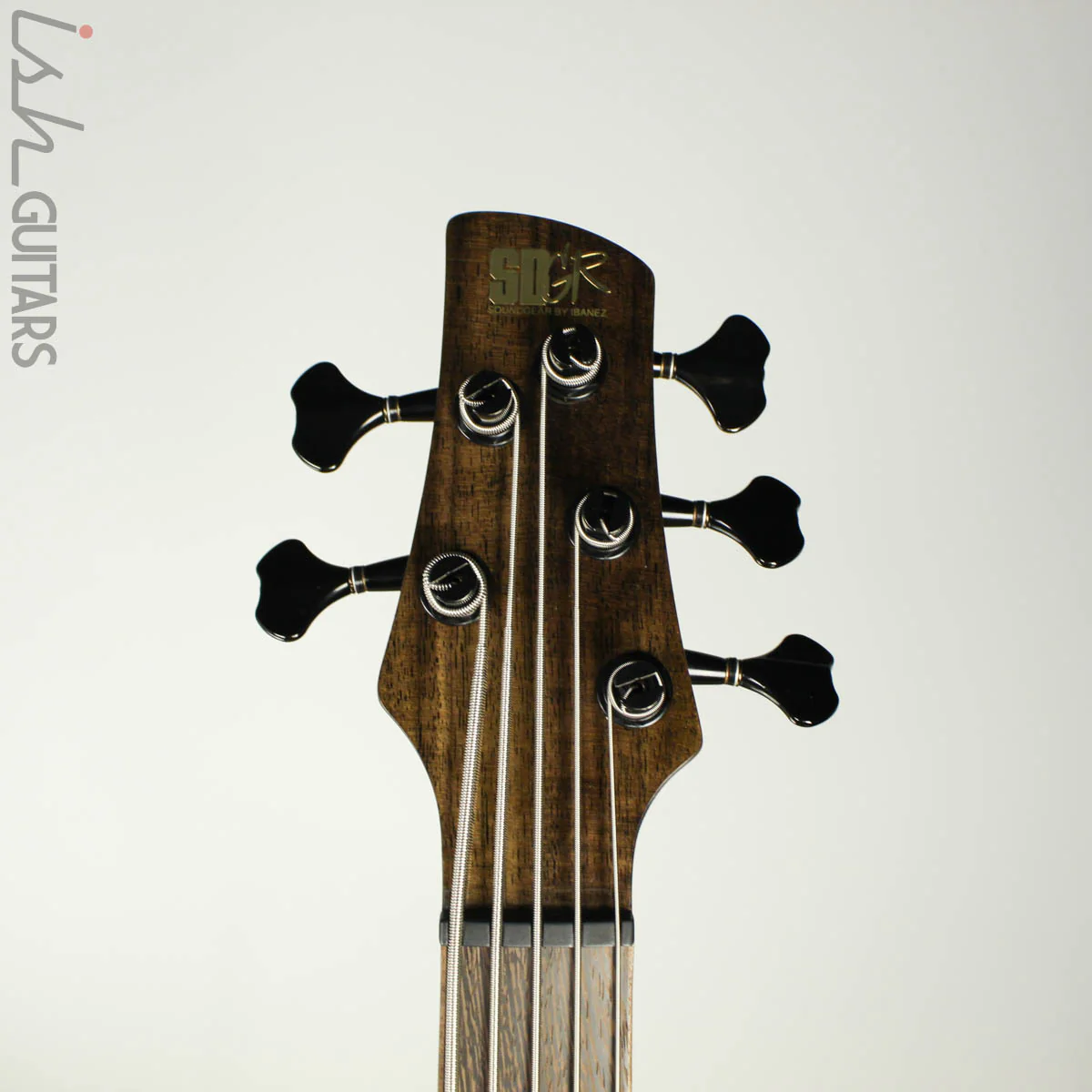 2017 Ibanez 1705BE 5-String Bass Poplar Burl - Image 5