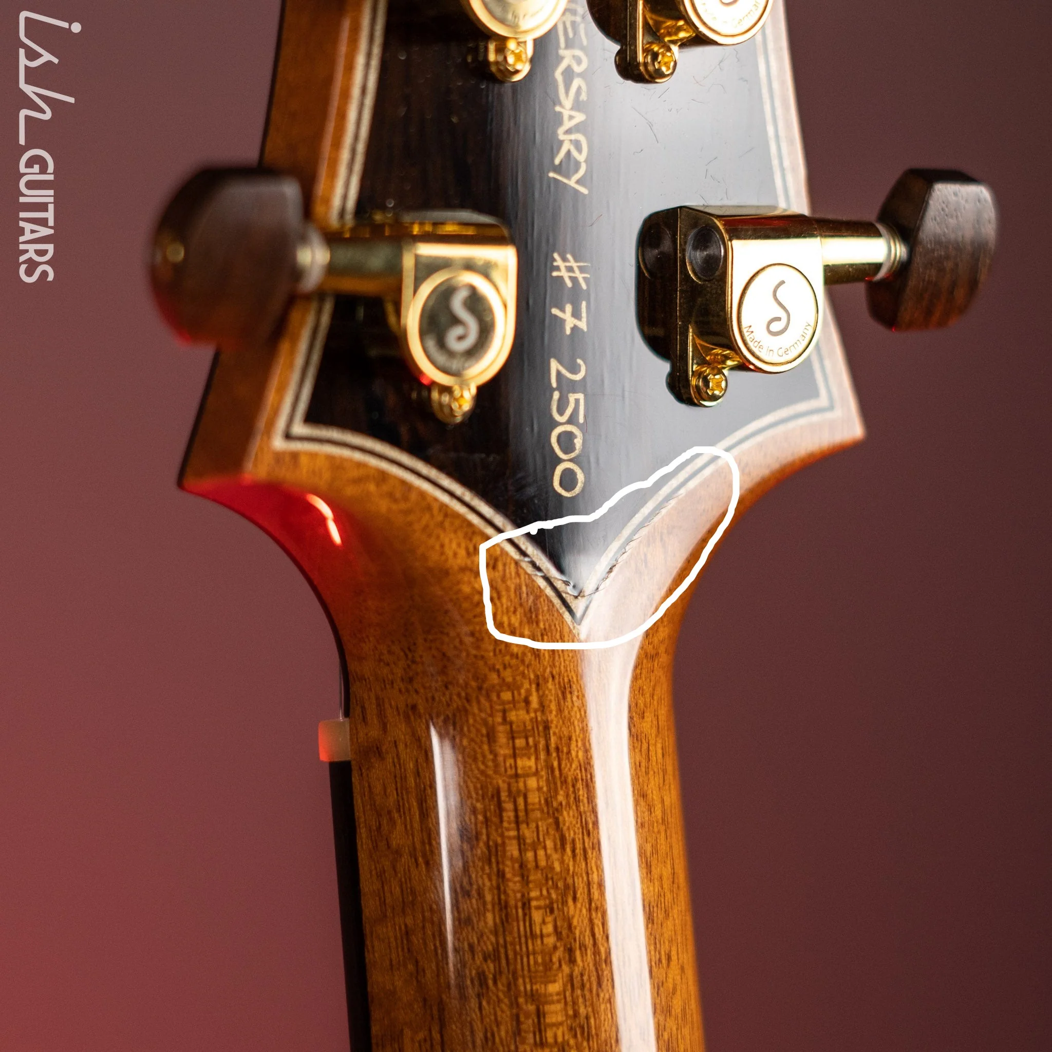 2017 Nik Huber Dolphin 20th Anniversary Prototype Starry Night Burst - Image 13