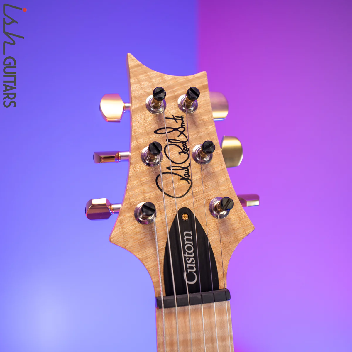 2017 Paul Reed Smith PRS Custom 24 10 Top Charcoal Burst Maple Neck Experience Guitar - Image 7