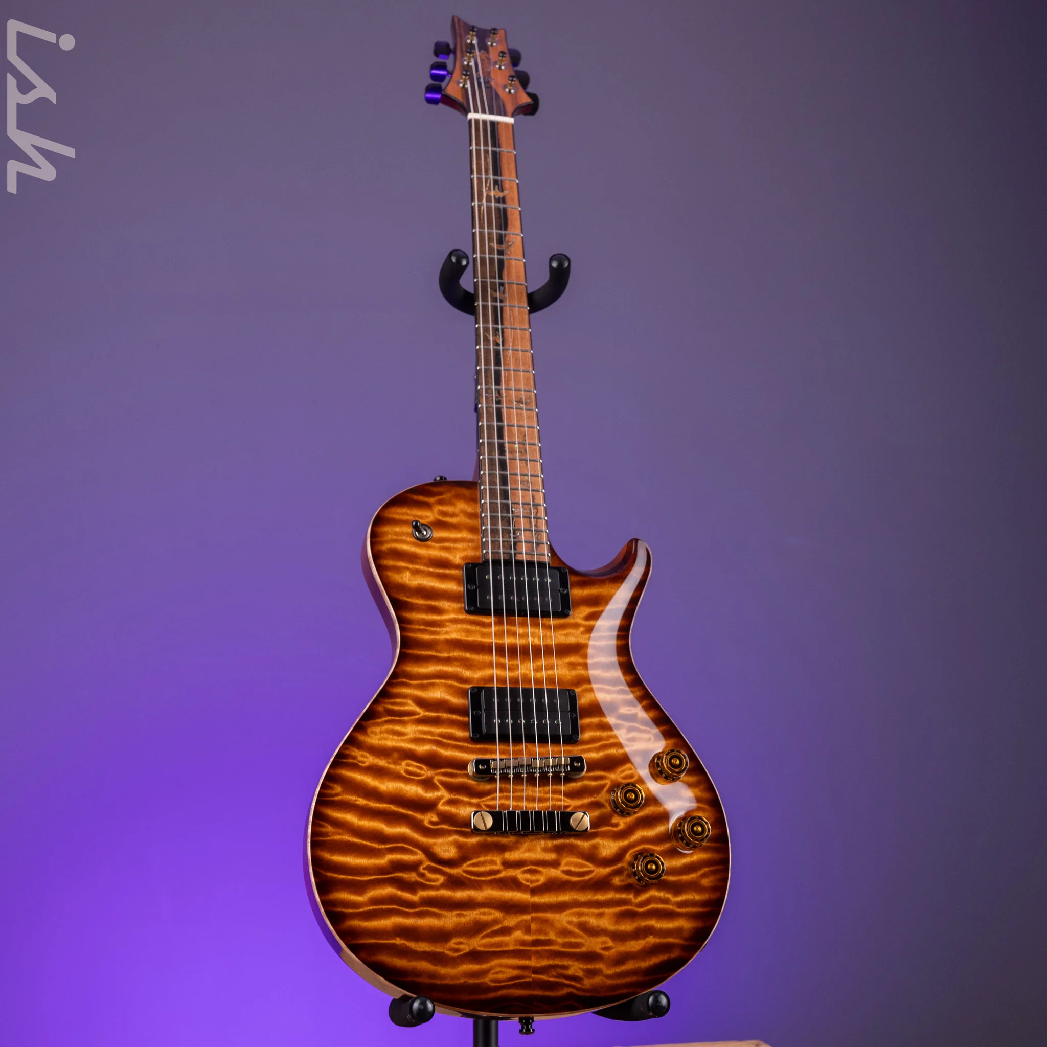 2017 PRS Private Stock Singlecut McCarty 594 Copperhead Smoked Burst - Image 2