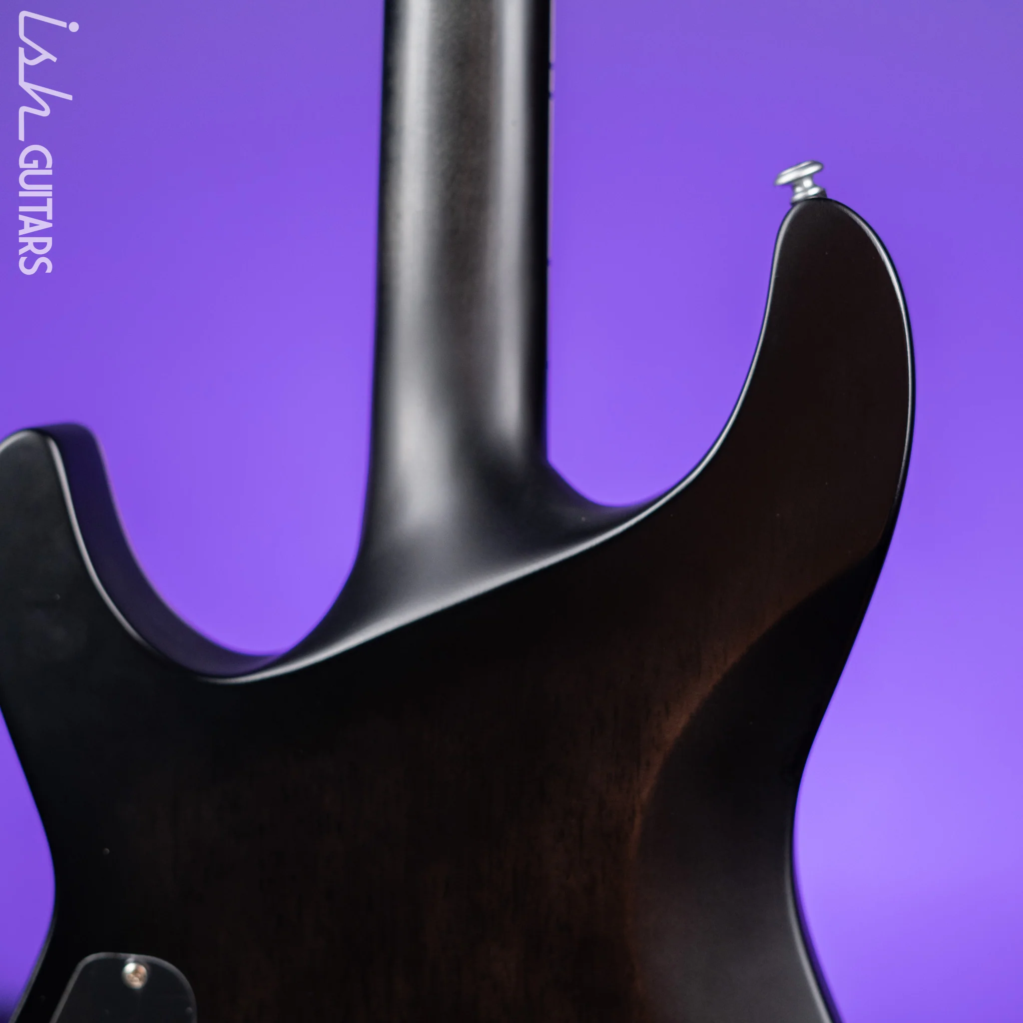 2017 Schecter C1 Platinum Satin Black Burst - Image 10
