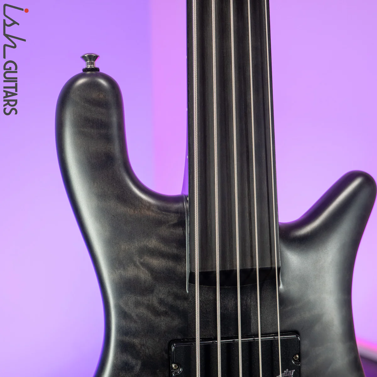 2017 Spector NS-5 Fretless Black - Image 3