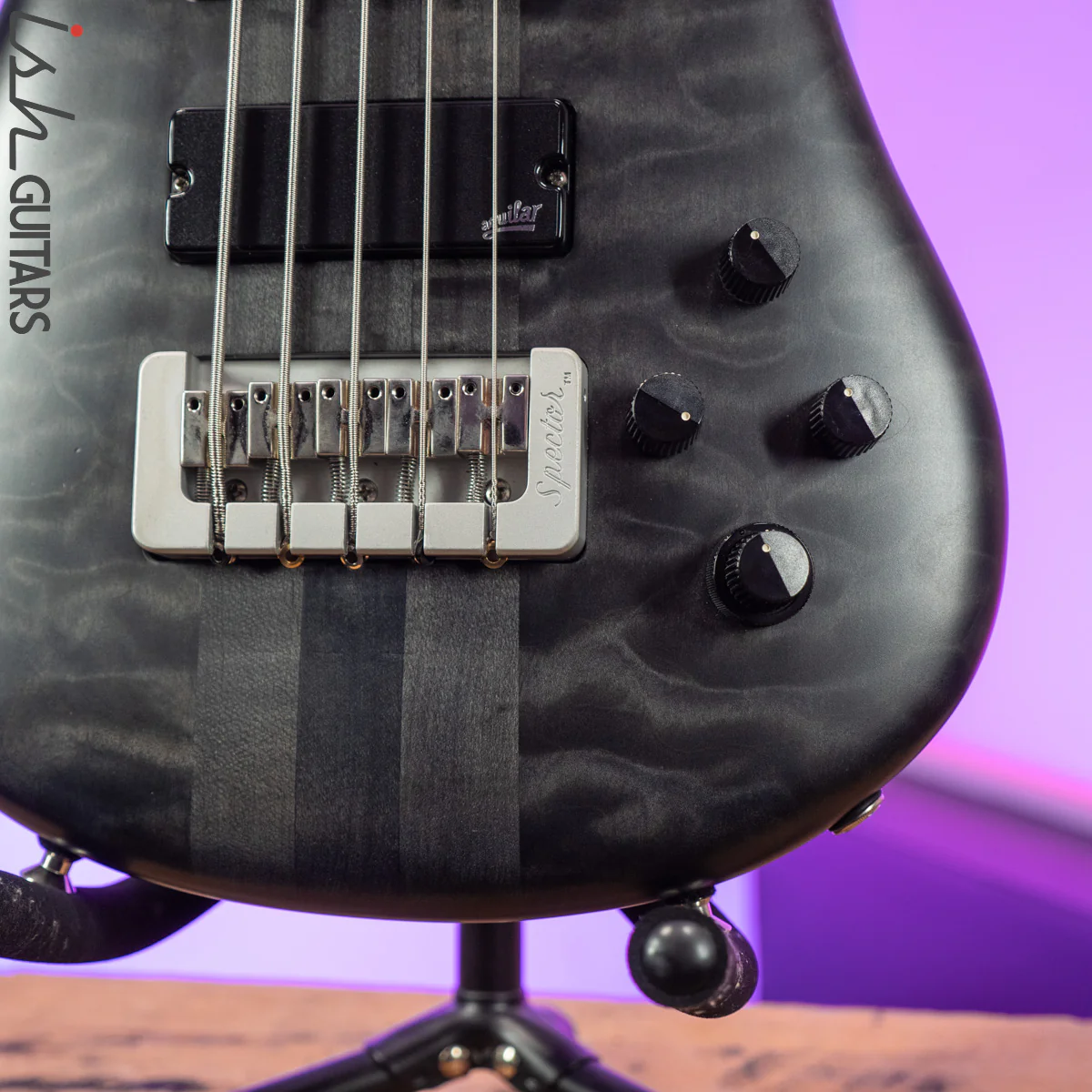2017 Spector NS-5 Fretless Black - Image 4