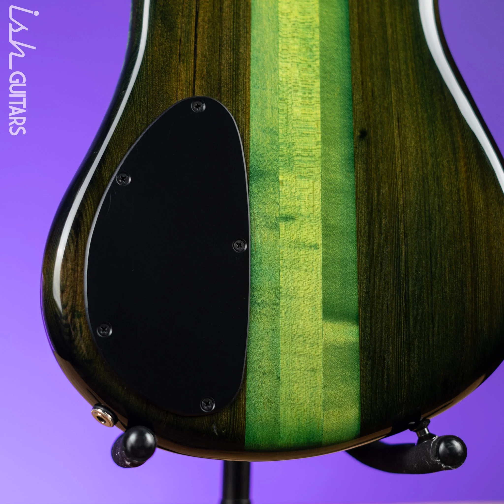 2017 Spector USA NS-4 Custom Algae Green Helium Redwood - Image 11