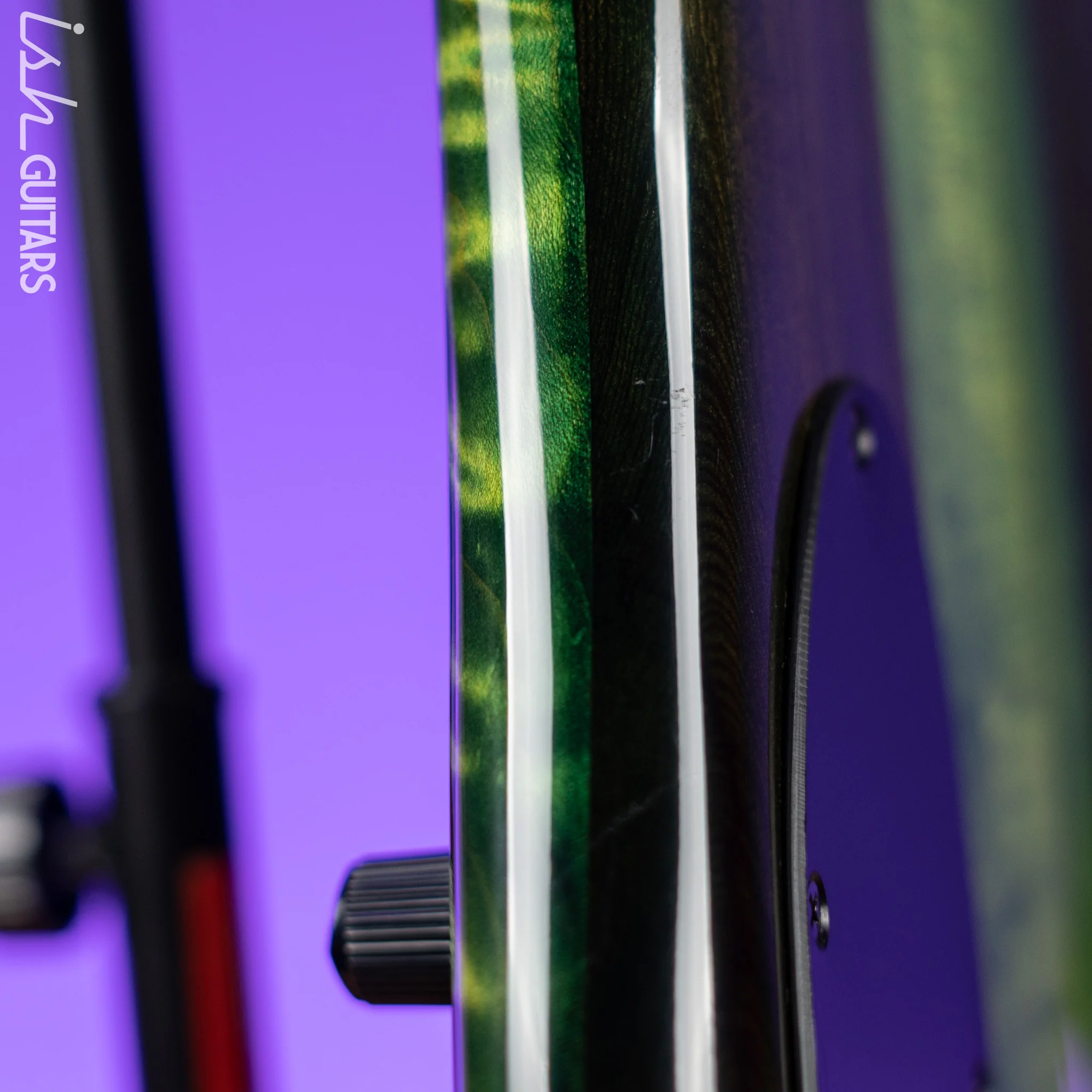 2017 Spector USA NS-4 Custom Algae Green Helium Redwood - Image 13