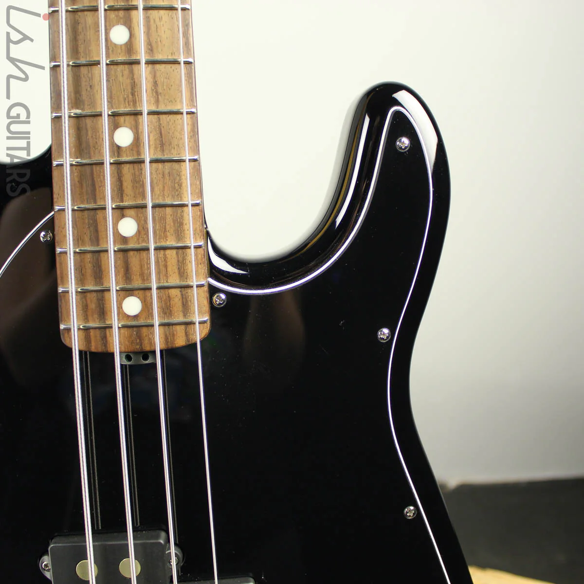 2016 Ernie Ball Music Man Cutlass Bass Black - Image 3
