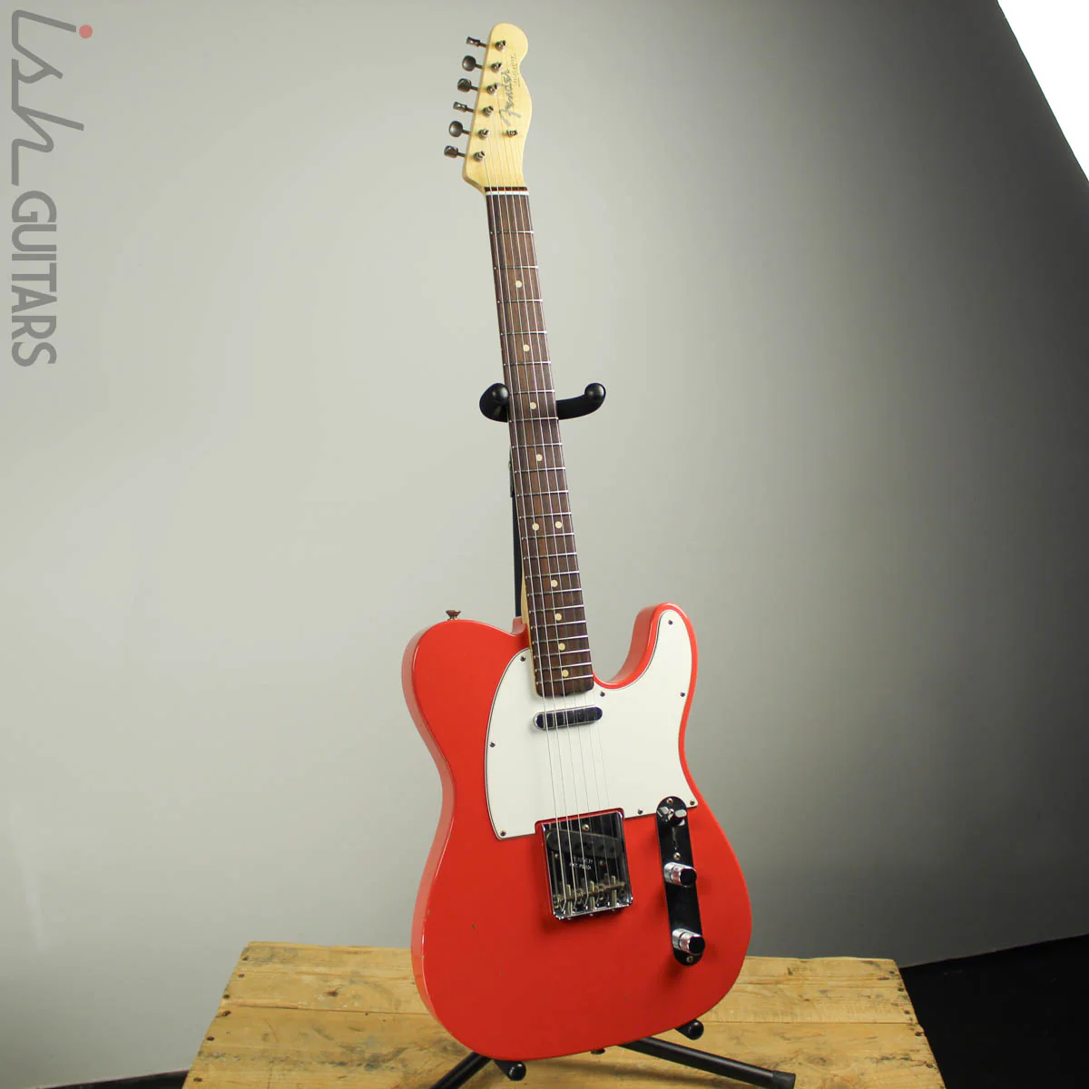 2018 Fender Custom Shop 1963 Telecaster Journeyman Fiesta Red Relic - Image 2