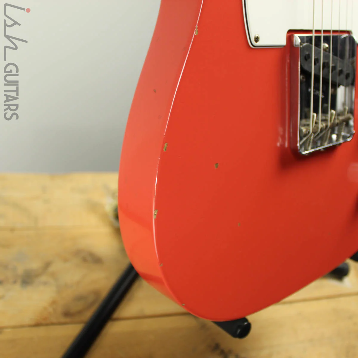 2018 Fender Custom Shop 1963 Telecaster Journeyman Fiesta Red Relic - Image 5