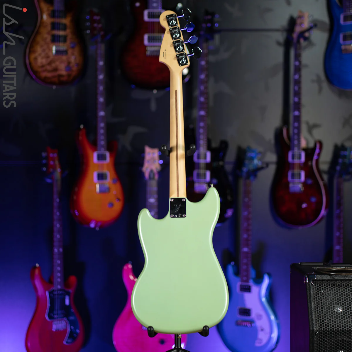 2018 Fender Mustang Bass Seafoam Green PJ Special Edition - Image 8