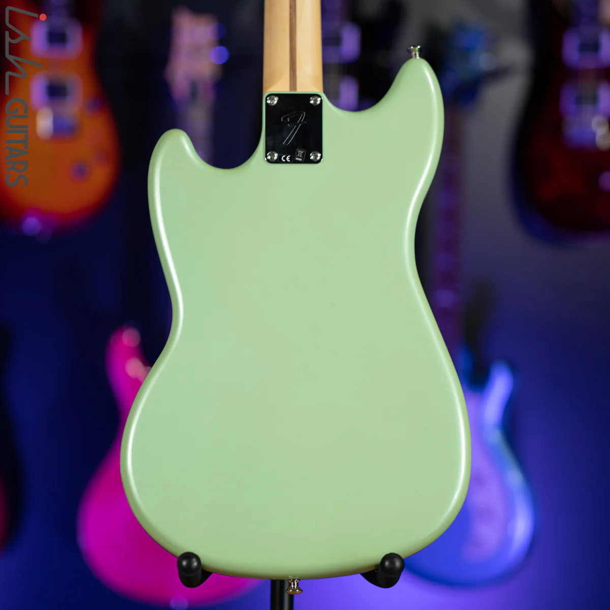 2018 Fender Mustang Bass Seafoam Green PJ Special Edition - Image 9