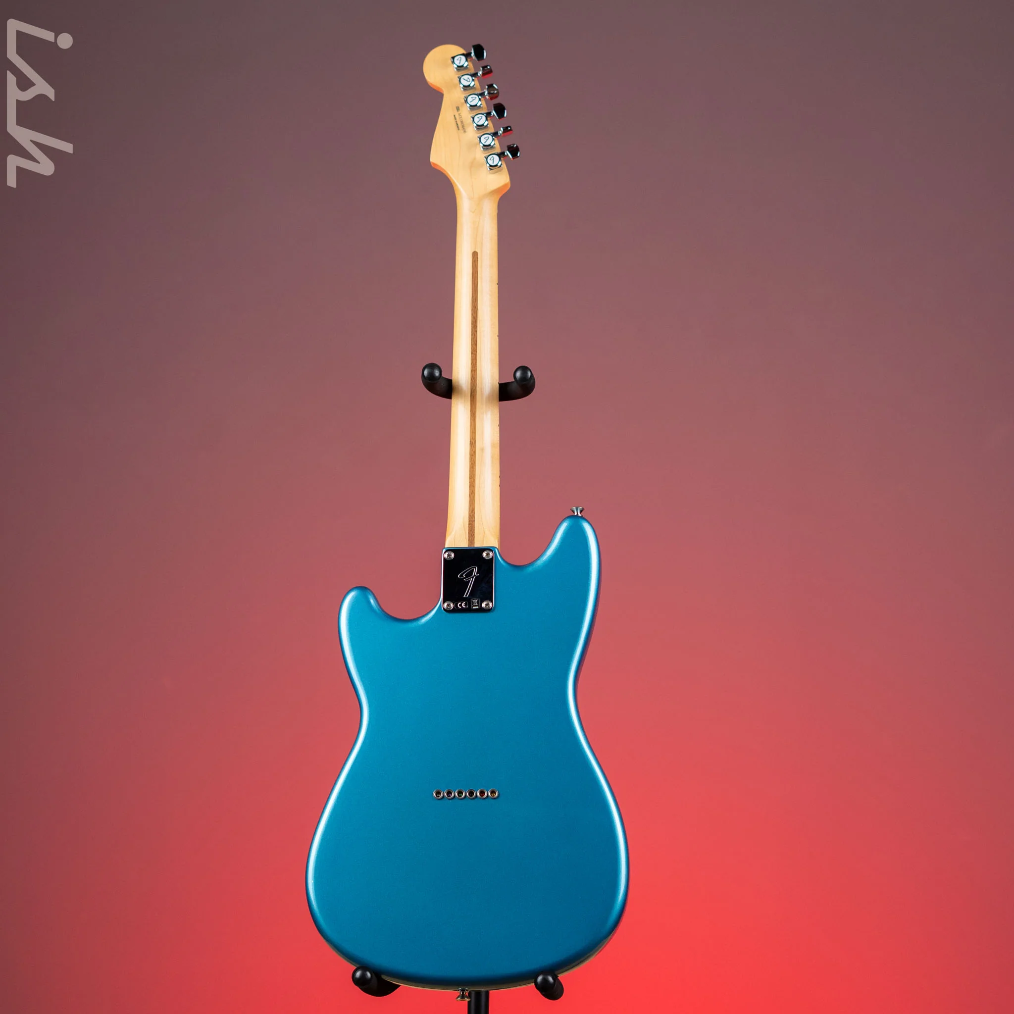 2018 Fender Player Duosonic Lake Plaid Blue - Image 6