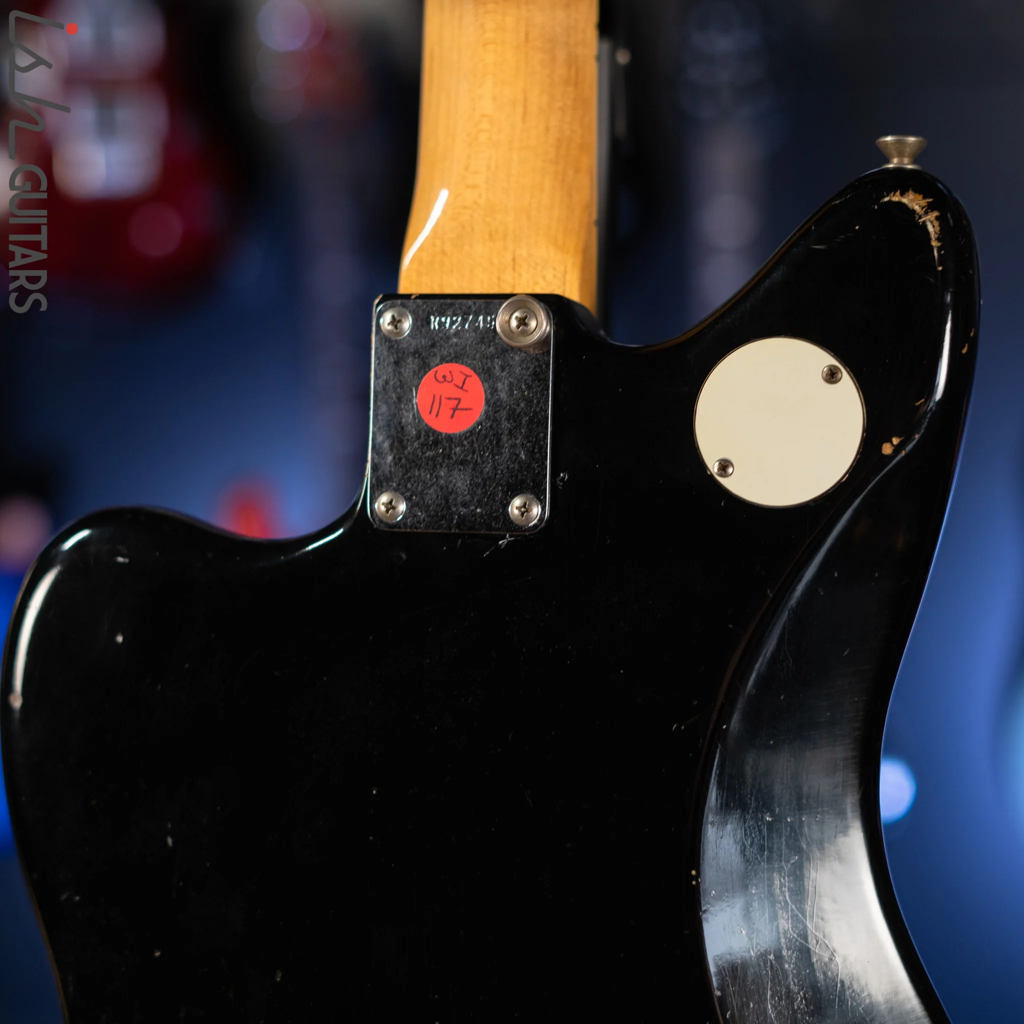 2018 Fender Tuxedo Jazzmaster Journeyman Special Edition NAMM Tuxedo Black - Image 12