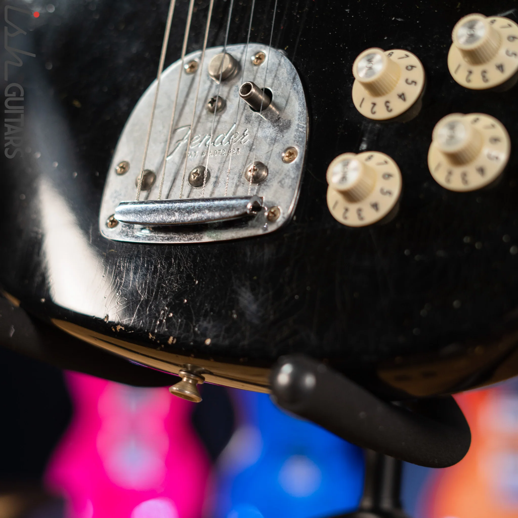 2018 Fender Tuxedo Jazzmaster Journeyman Special Edition NAMM Tuxedo Black - Image 6