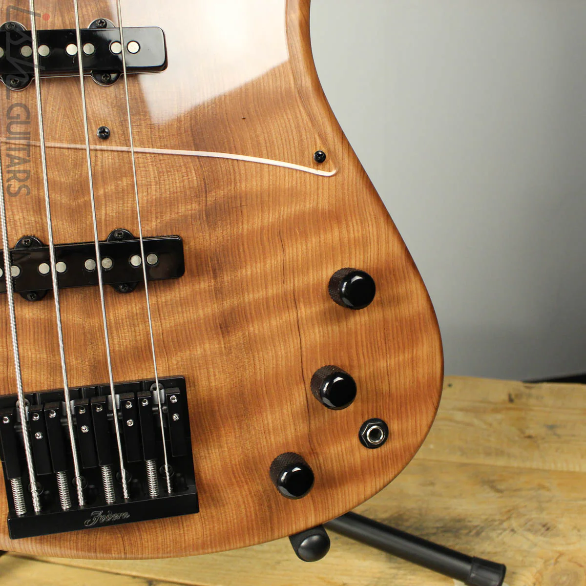 Fodera Emperor J Standard Special Flamed Redwood Limited Edition 1 of 5! - Image 4