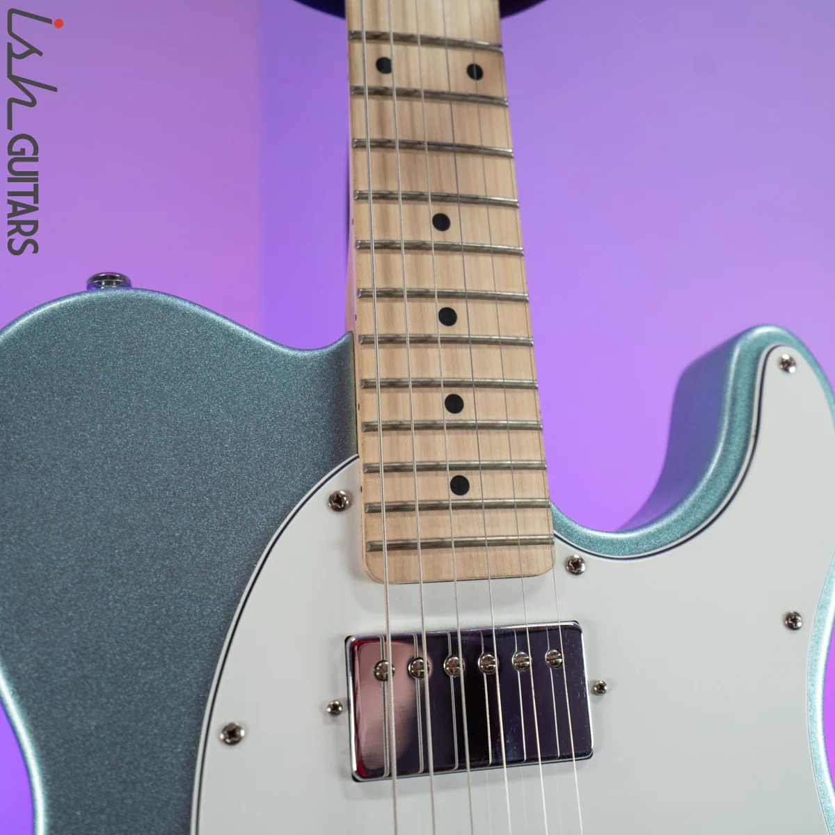 2018 G&L ASAT Classic BluesBoy Tribute Series Turquoise Mist - Image 5