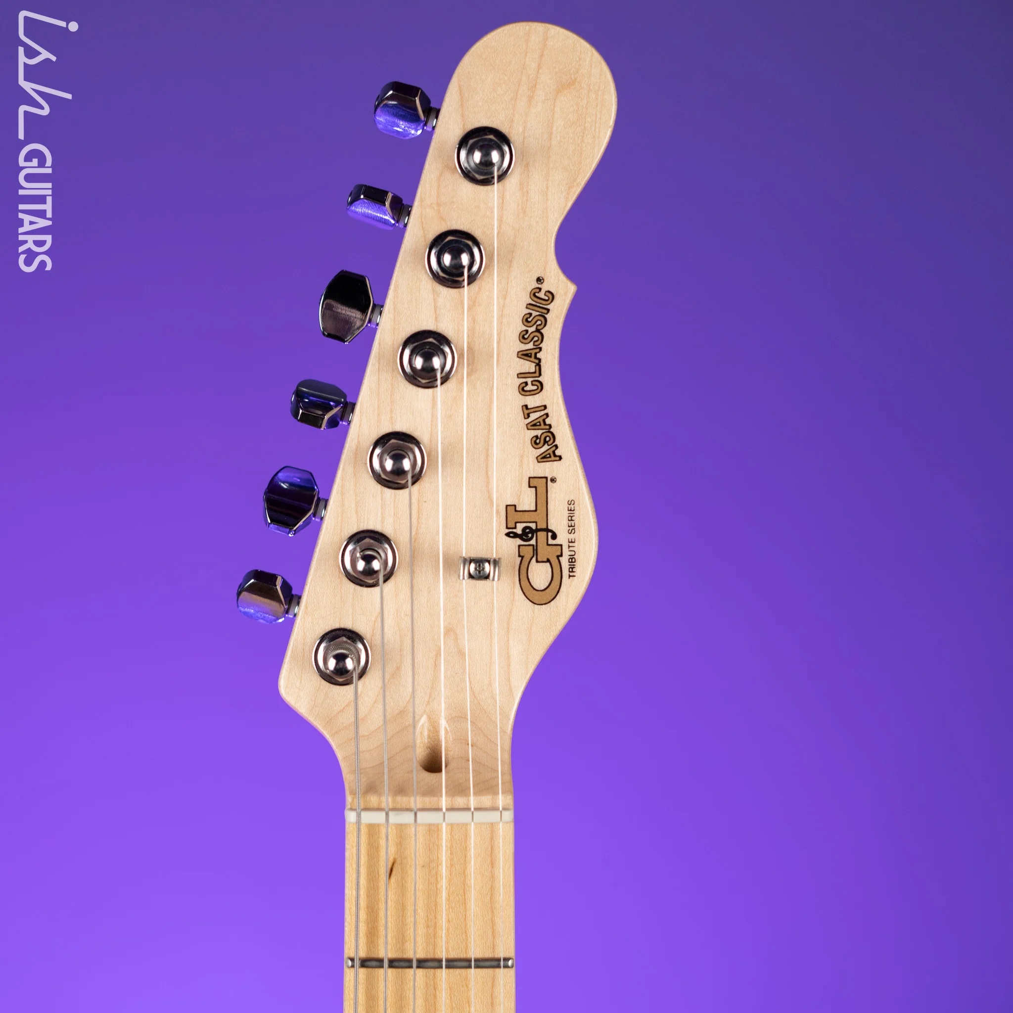 2018 G&L ASAT Classic Sunburst - Image 7