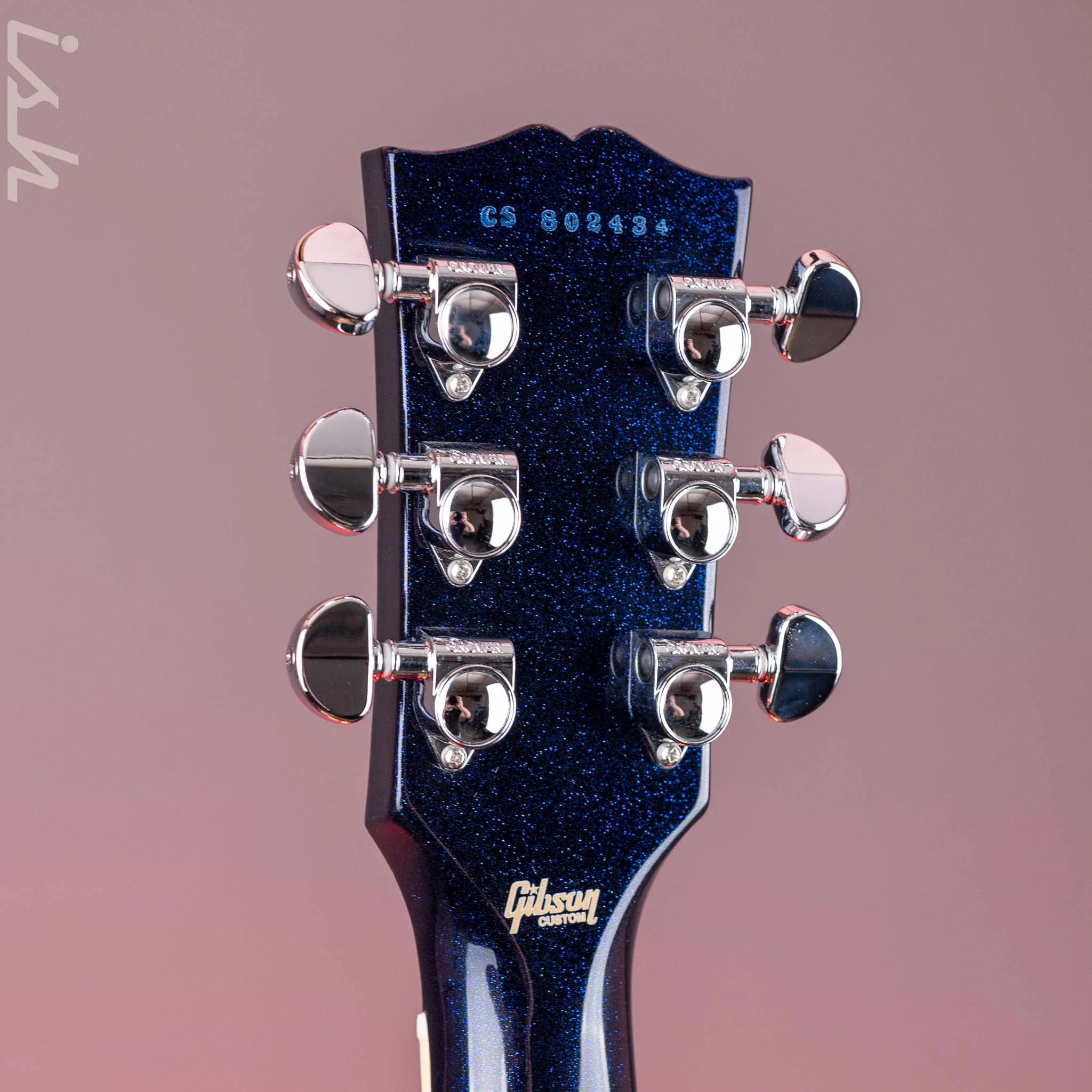 2018 Gibson Les Paul Custom Shop Standard P-90 Brunswick Blue Sparkle - Image 14