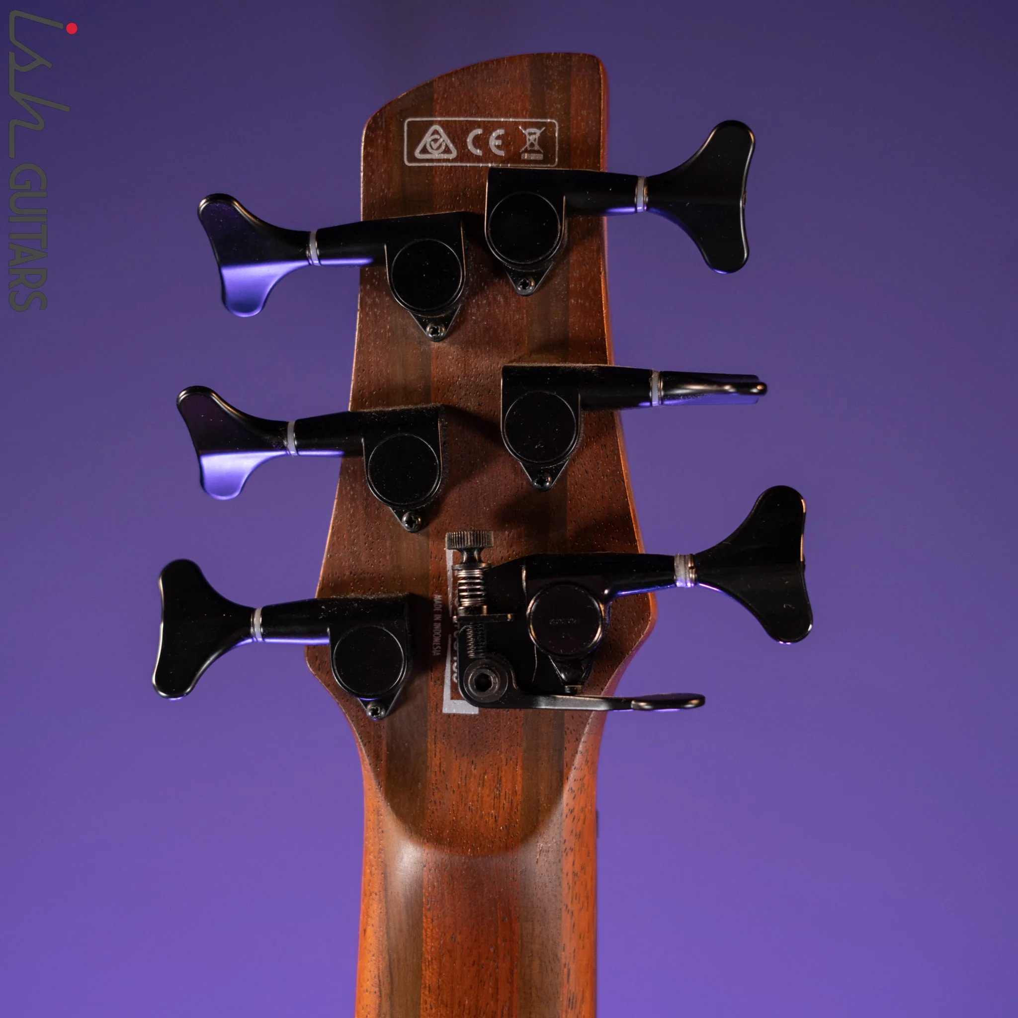 2018 Ibanez Bass Workshop SRMS806 Multi-Scale 6-String Bass Brown Topaz Burst Gloss - Image 13