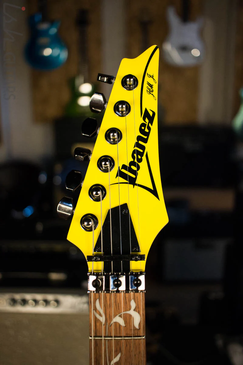 2018 Ibanez JEMJRSP Yellow B-Stock - Image 4
