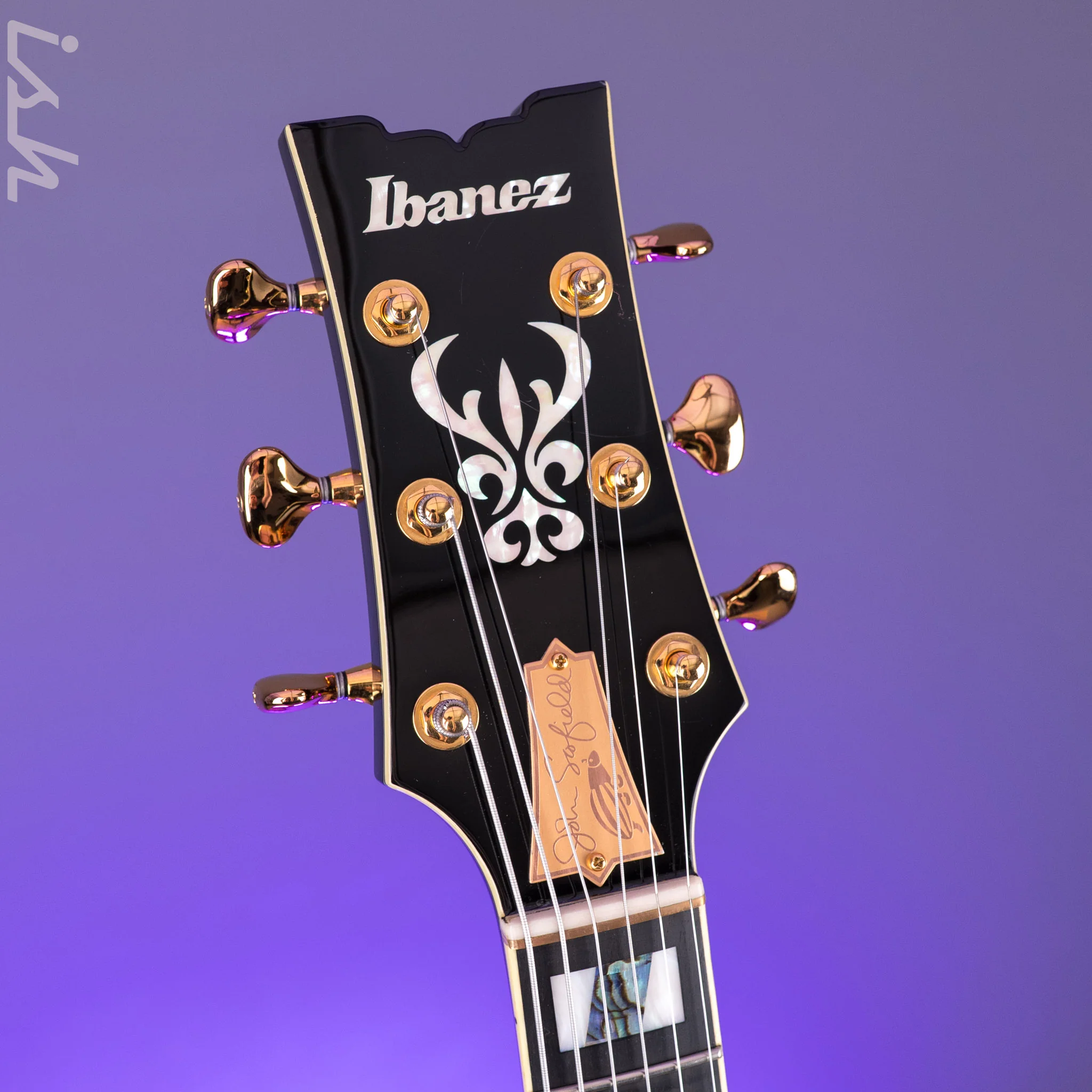 2018 Ibanez John Scofield JSM100 Vintage Burst - Image 9
