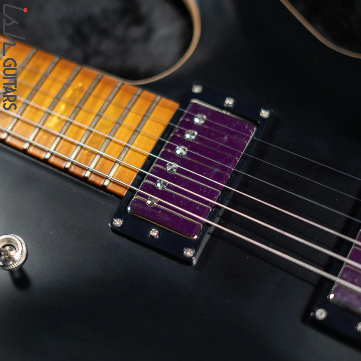2018 Knaggs Kenai T3 Black with Roasted Maple Neck - Image 14